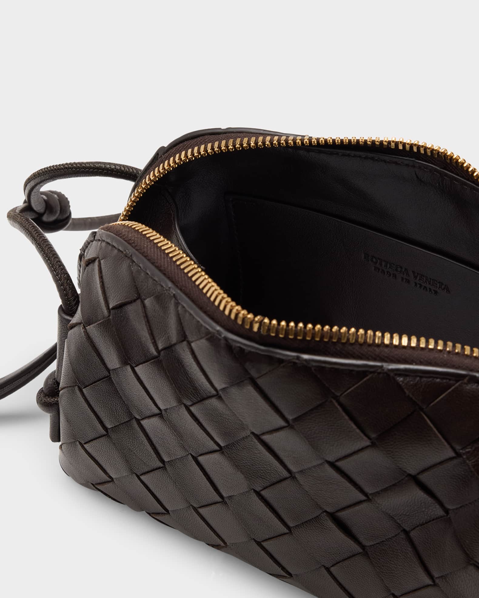 BOTTEGA VENETA ミニ ウォレス ショルダーバッグ ブラック