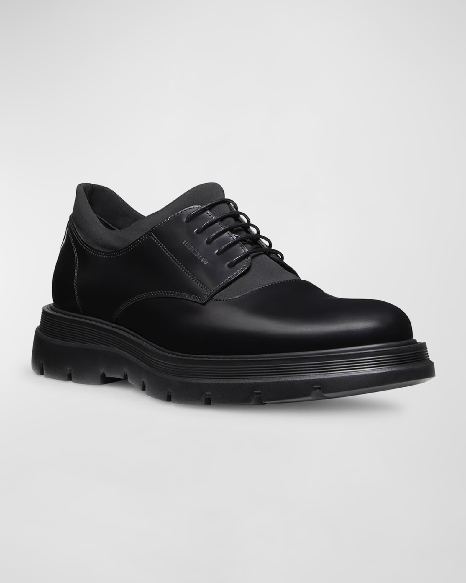 Men's Club LA Leather Derby Shoes 1