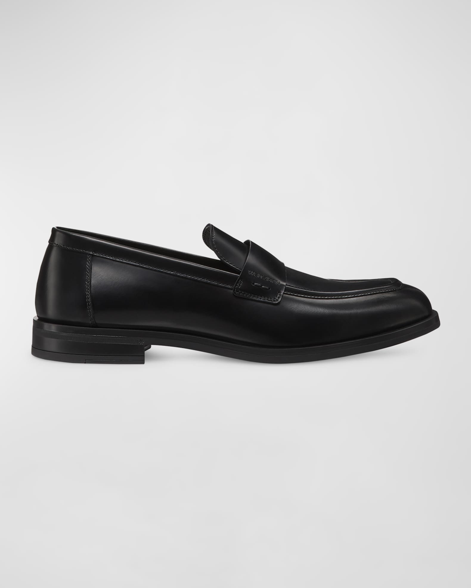 Men's Club Brushed Leather Slip-On Loafers 0