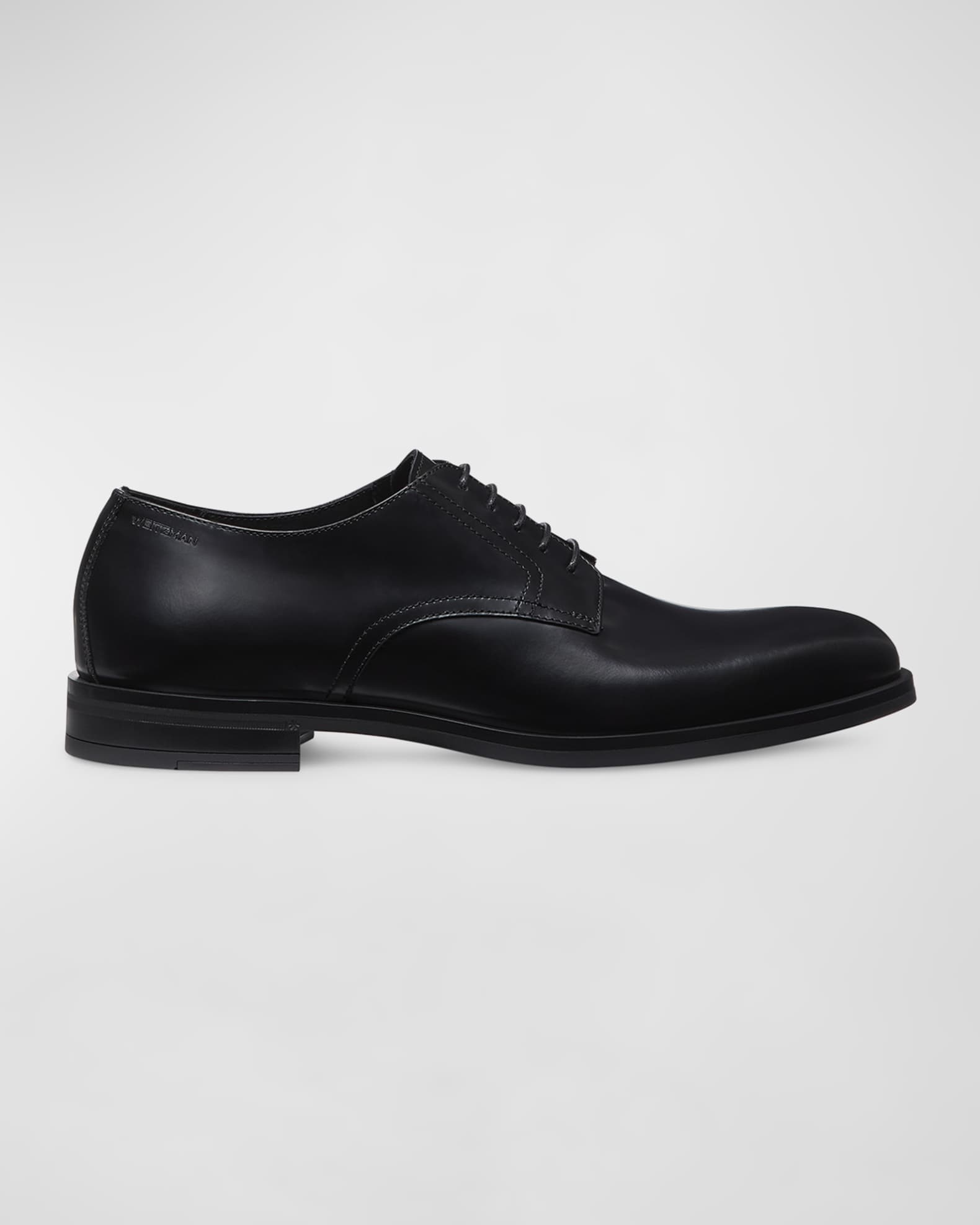 Stuart Weitzman Men's Club Calfskin Classic Derby Loafers