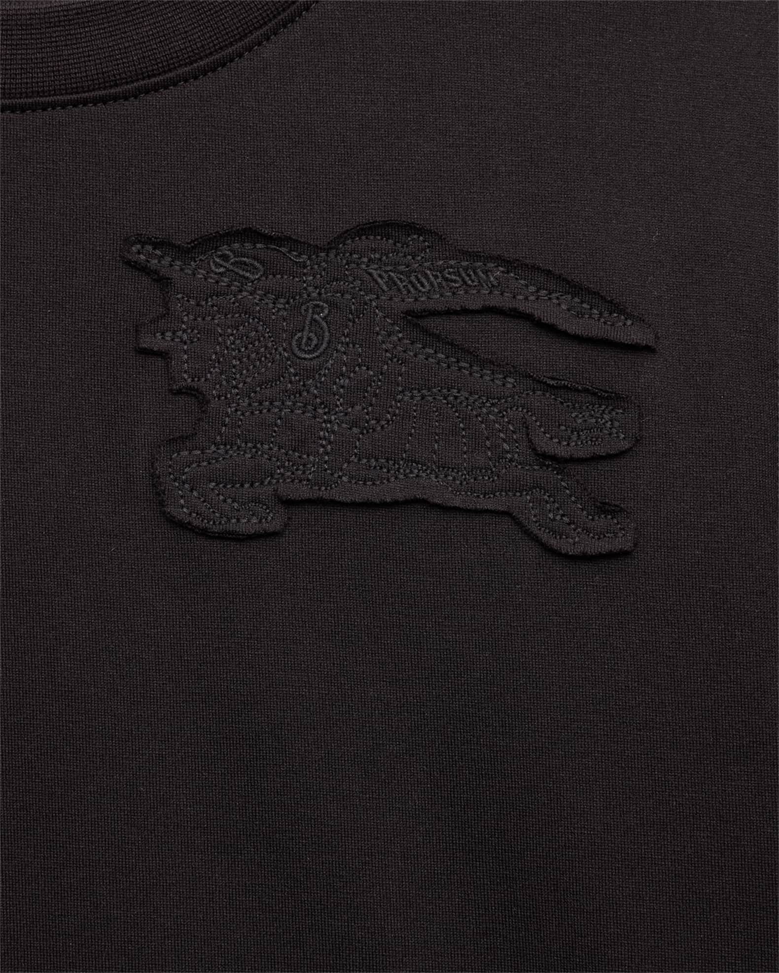Burberry Boy's Cedar Equestrian Knight Design T-Shirt, Size