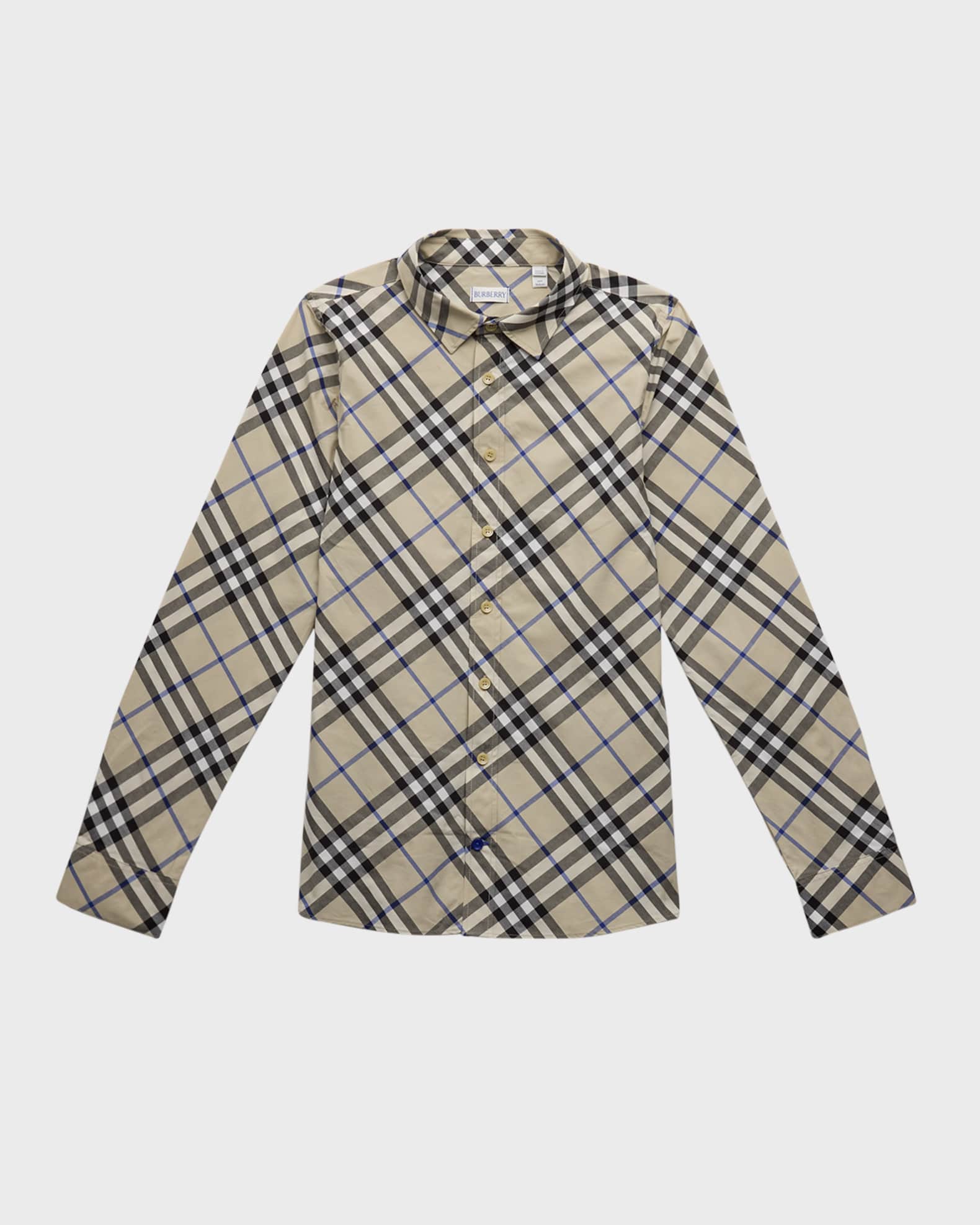 Burberry shirt size 3 2025