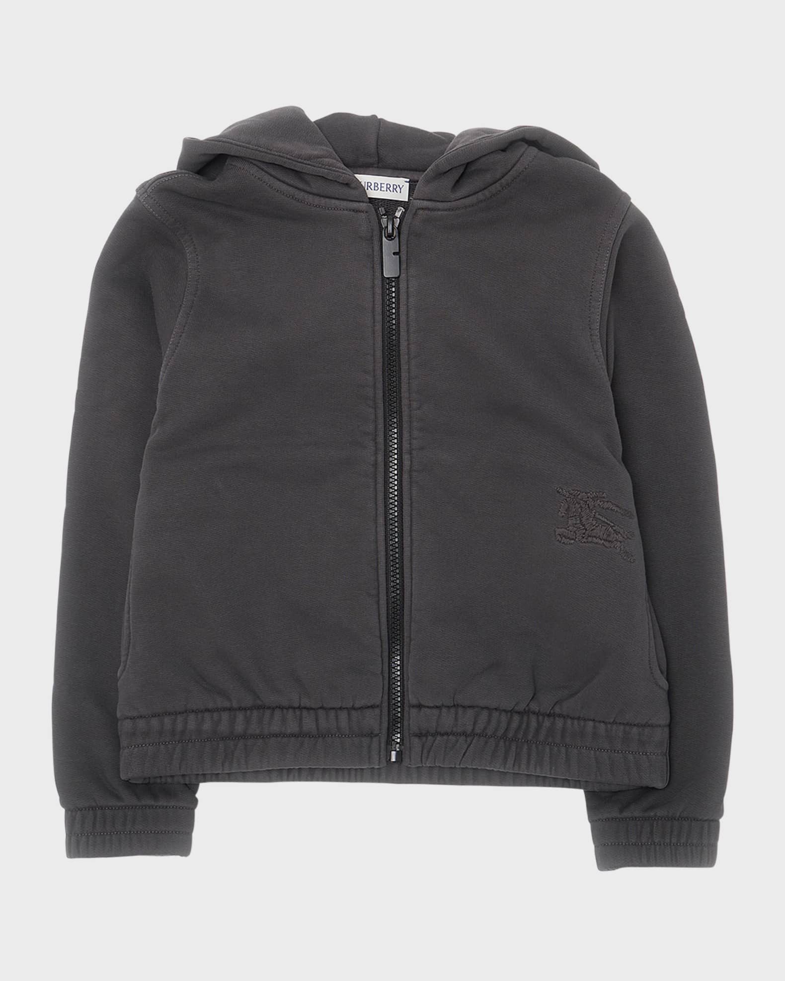 Boy's Hoodie W/ Equestrian Knight Detail, Size 3-14 0