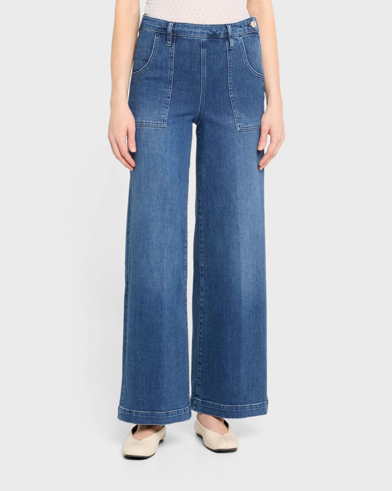 Francoise Wide-Leg Jeans 1