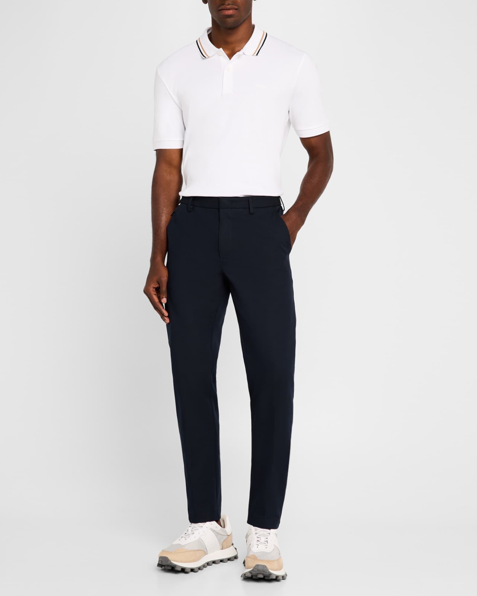 Men's Kaito Slim-Fit Trousers 1