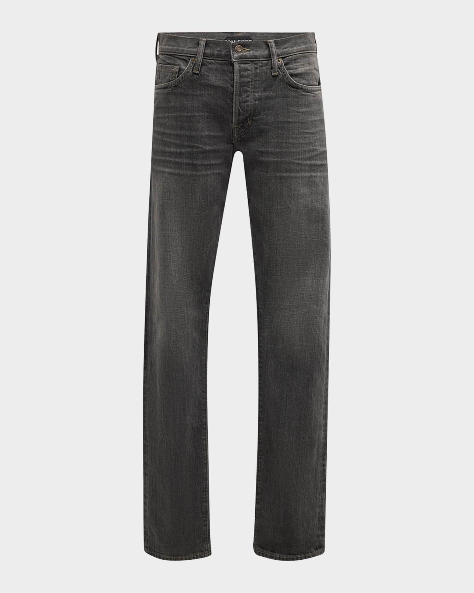 TOM FORD Men's Selvedge Slim-Fit Jeans | Neiman Marcus