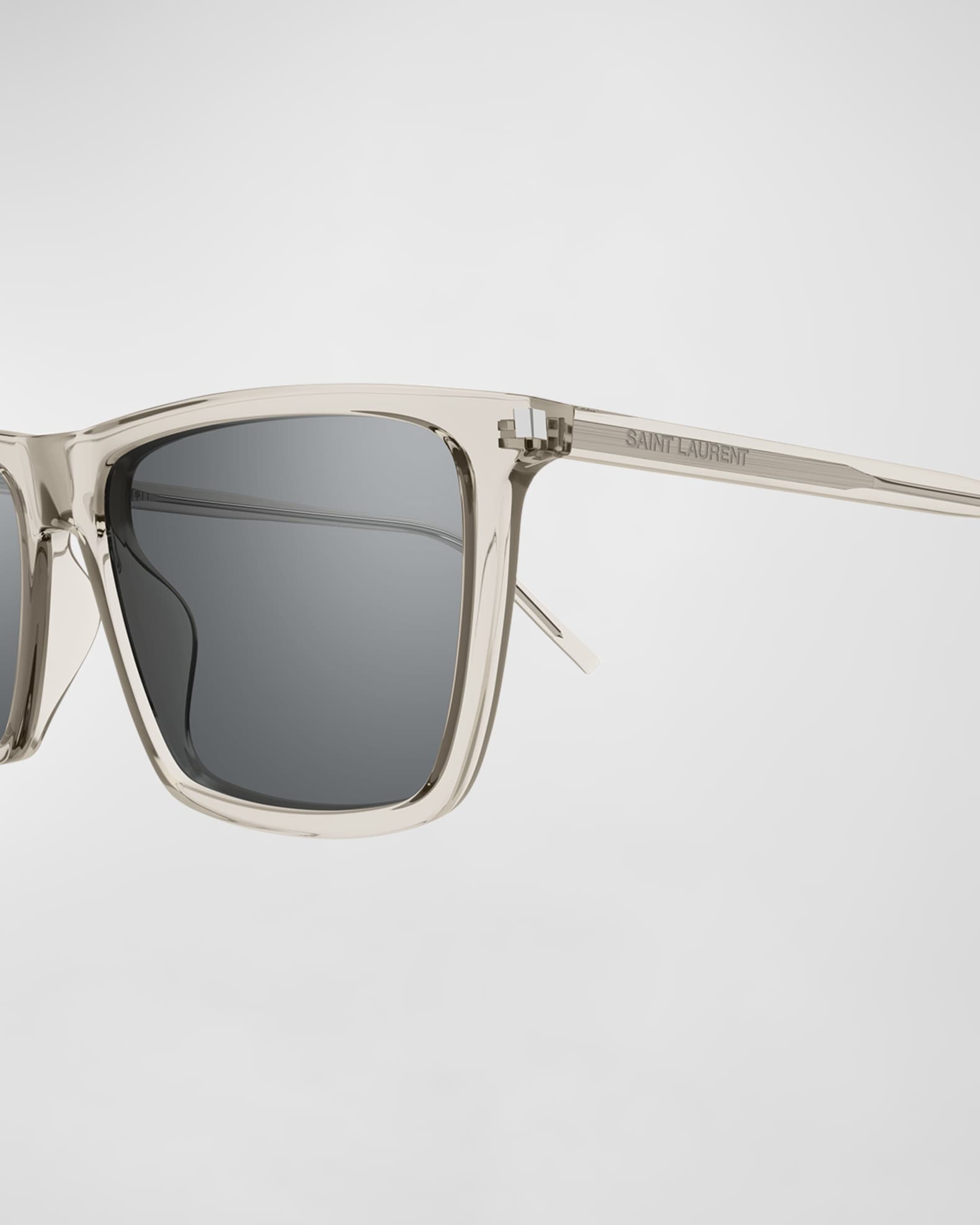 Men's Rectangle Acetate Sunglasses 1
