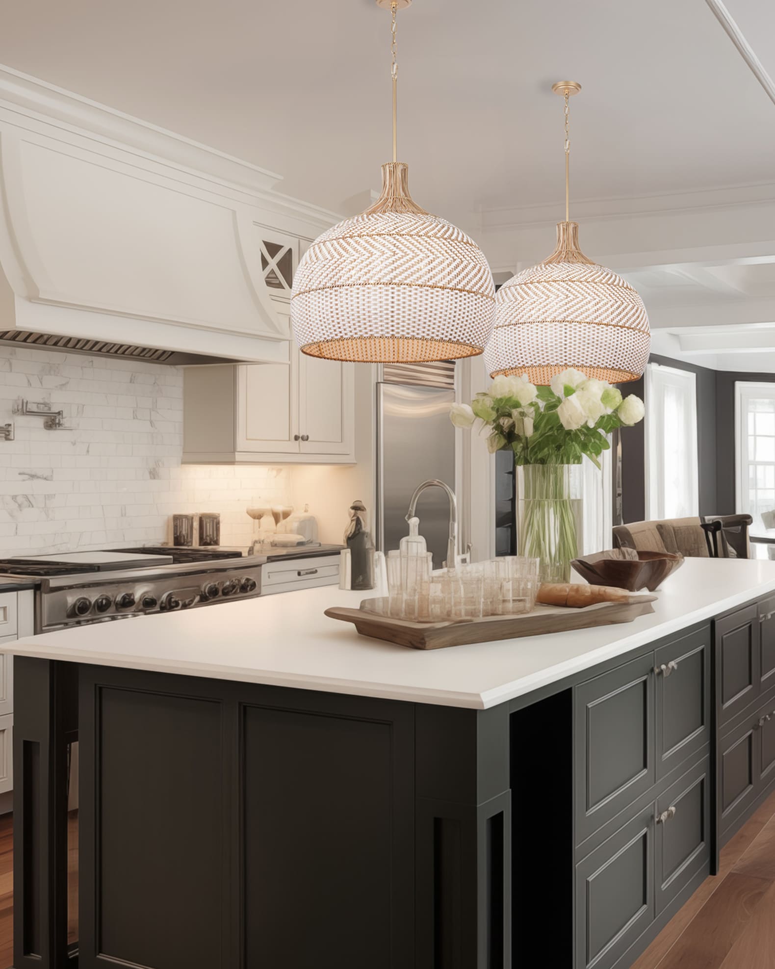 Crystorama Zanzibar 6-Light Chandelier | Neiman Marcus