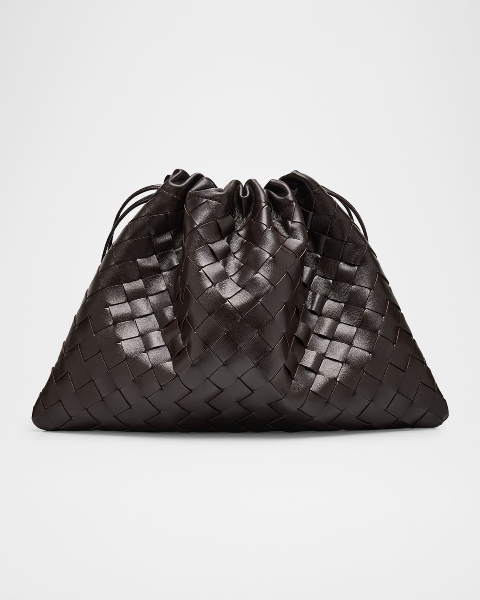 Bottega Veneta Medium Leather Pouch Bag | Neiman Marcus