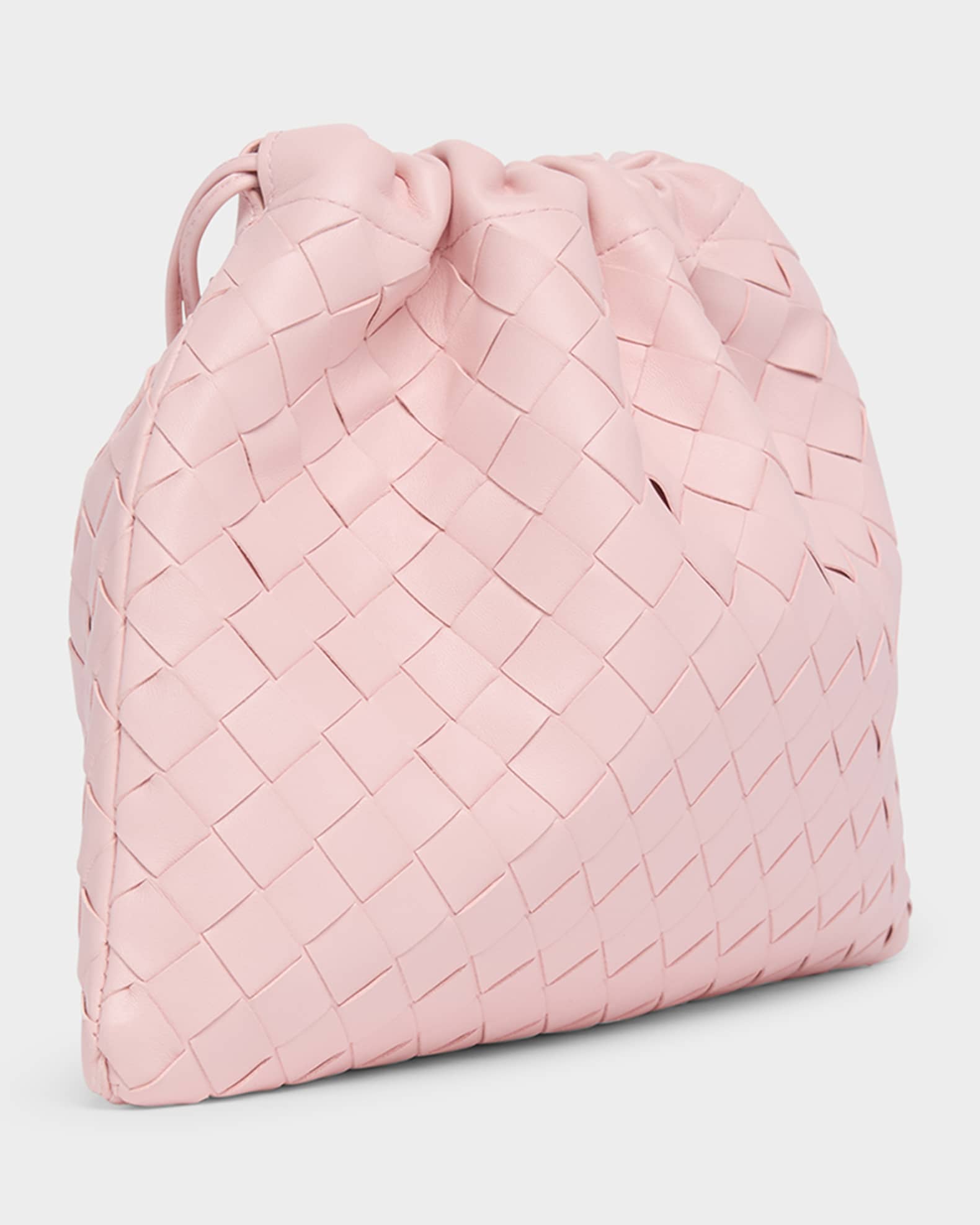 Bottega Veneta Medium Leather Pouch Bag | Neiman Marcus