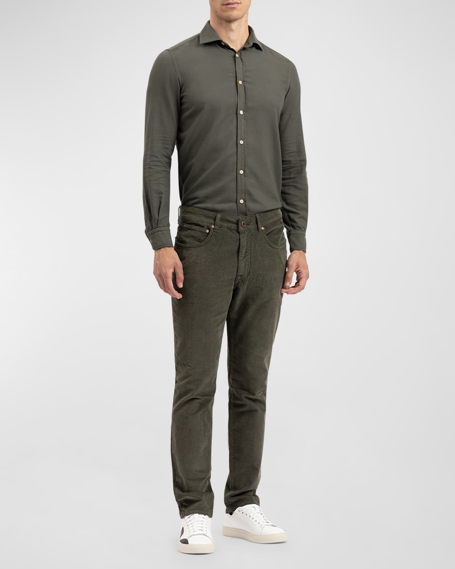 Men's Garment-Dyed Sport Shirt 1