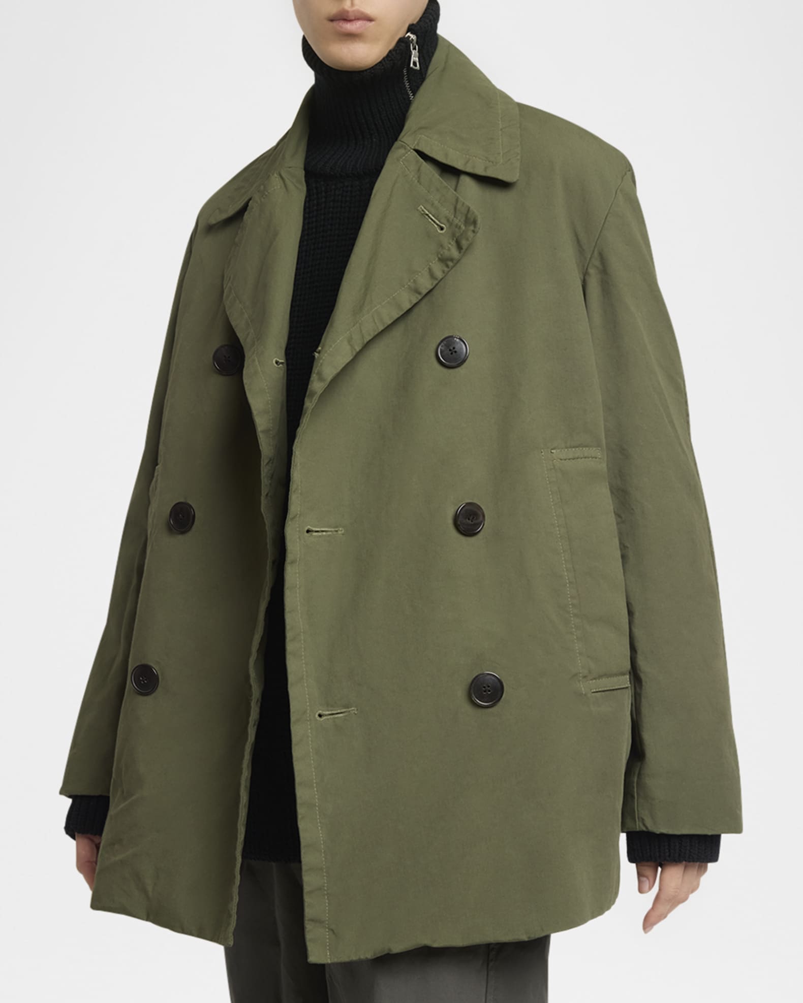Dries Van Noten - Razel Coat in Black - 242-020220-9223-900