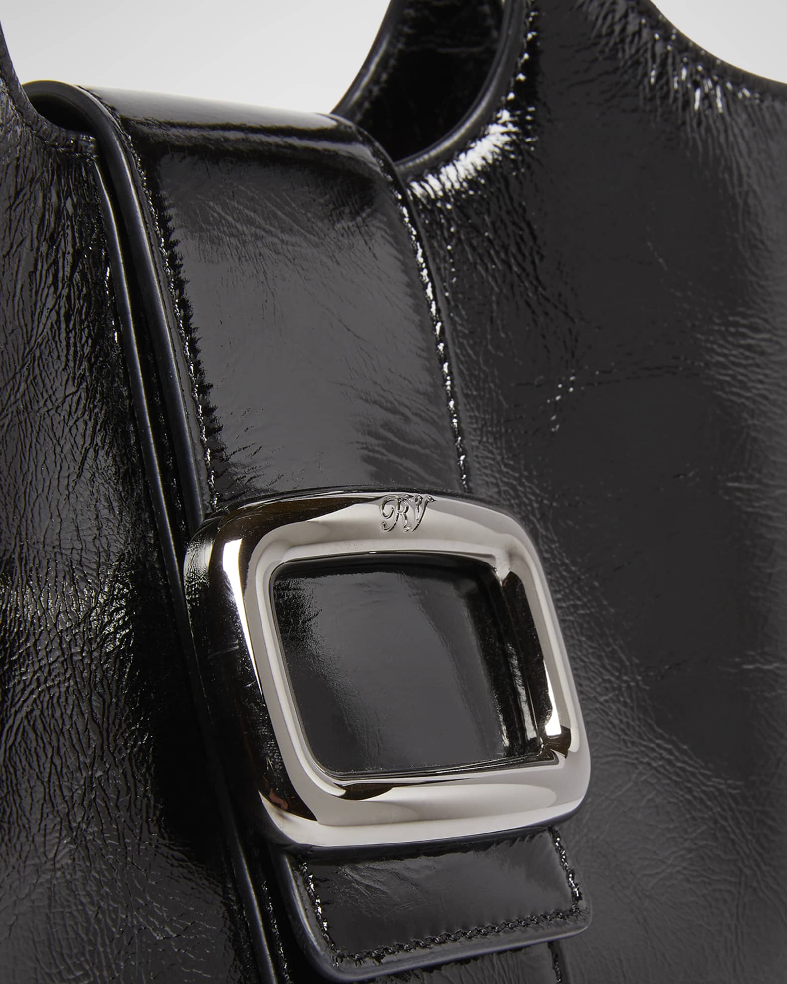 Mini Grand Vivier Choc Leather Bag