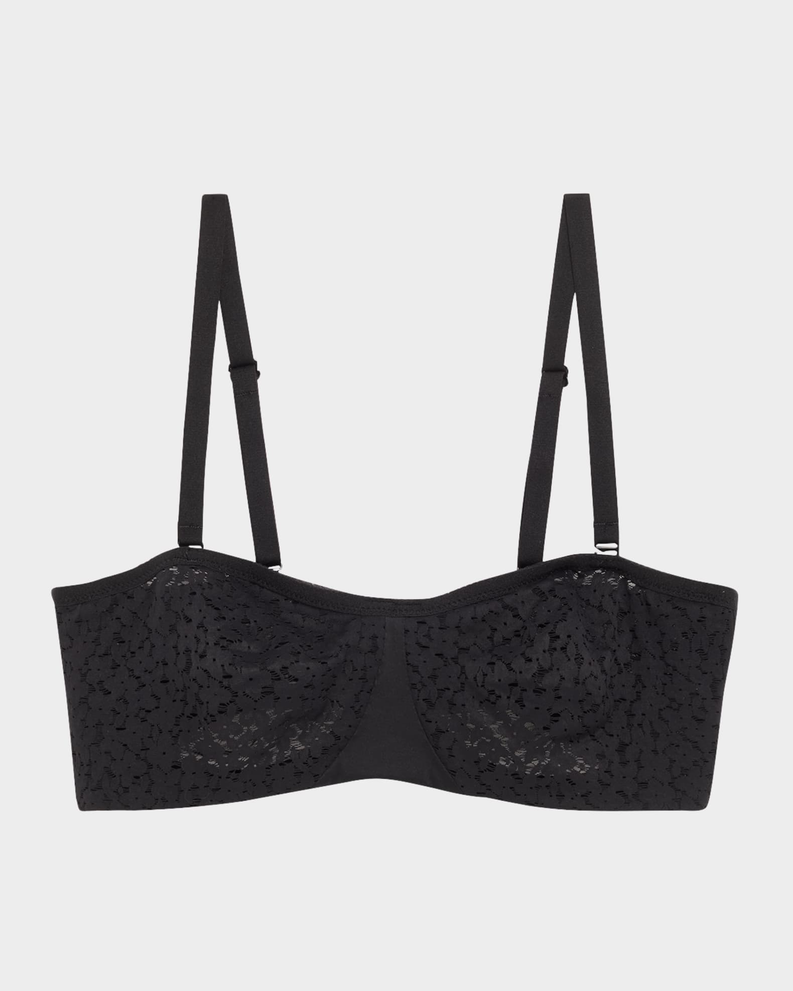 Nora Strapless Floral Lace Bra 0