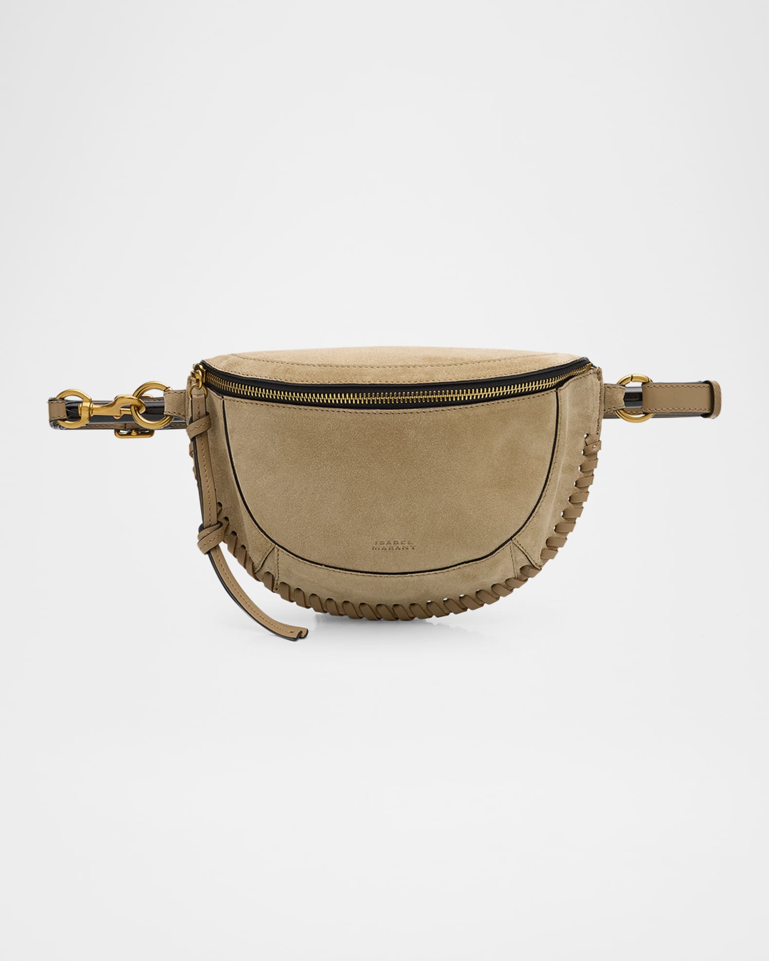 Skano Braided Suede Belt Bag Neiman Marcus