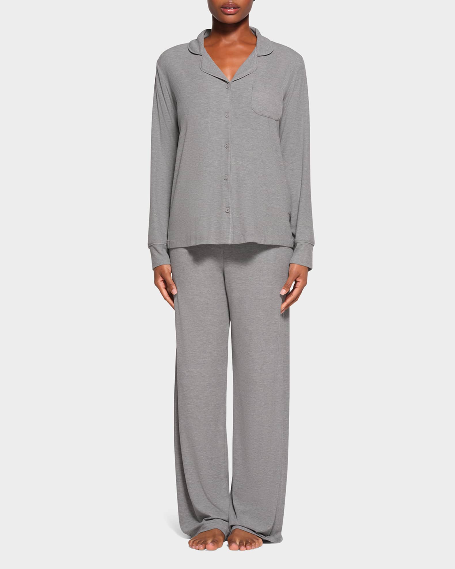 Soft Lounge Ribbed Sleep Set 1