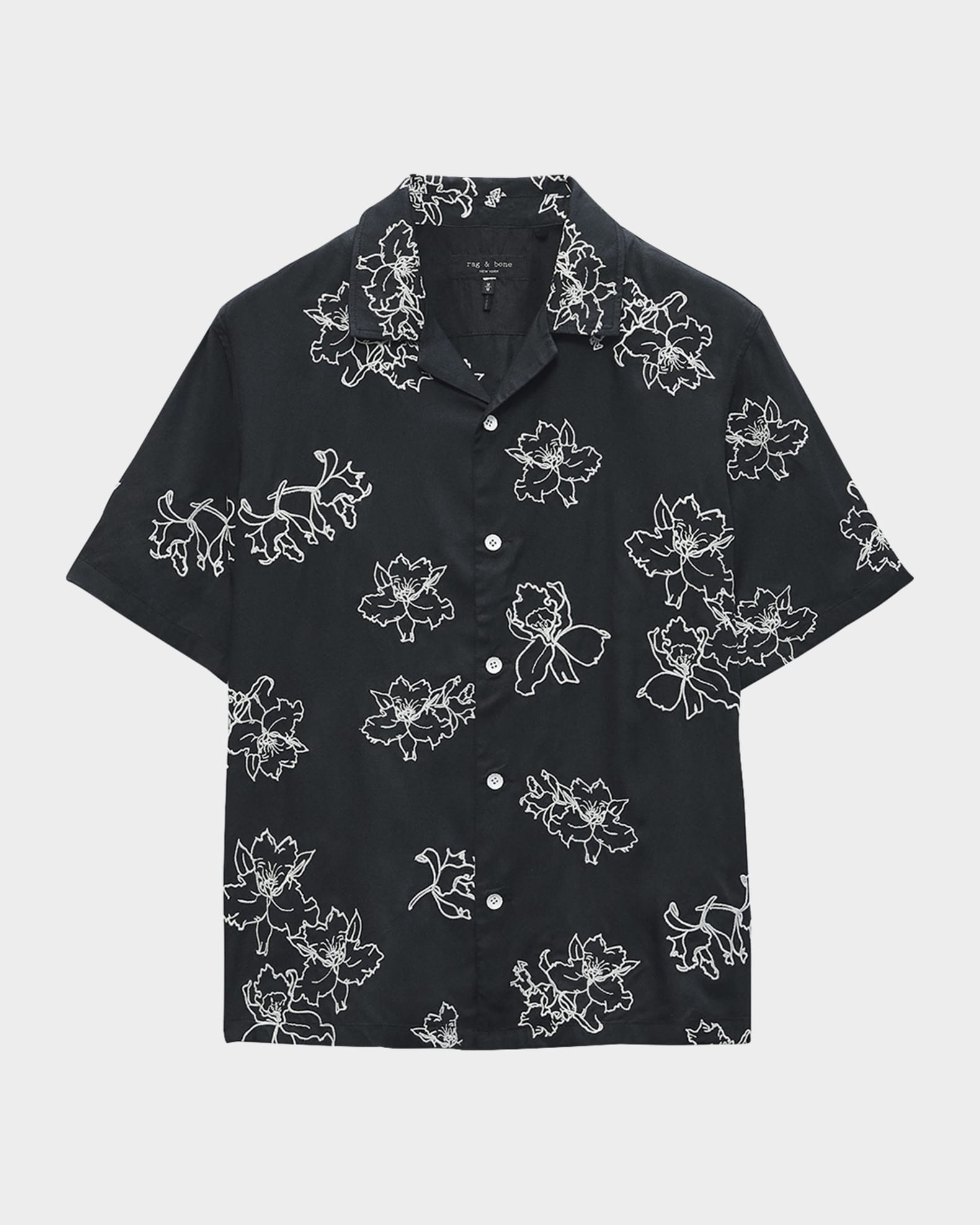 Men's Avery Embroidered Camp Shirt Neiman Marcus