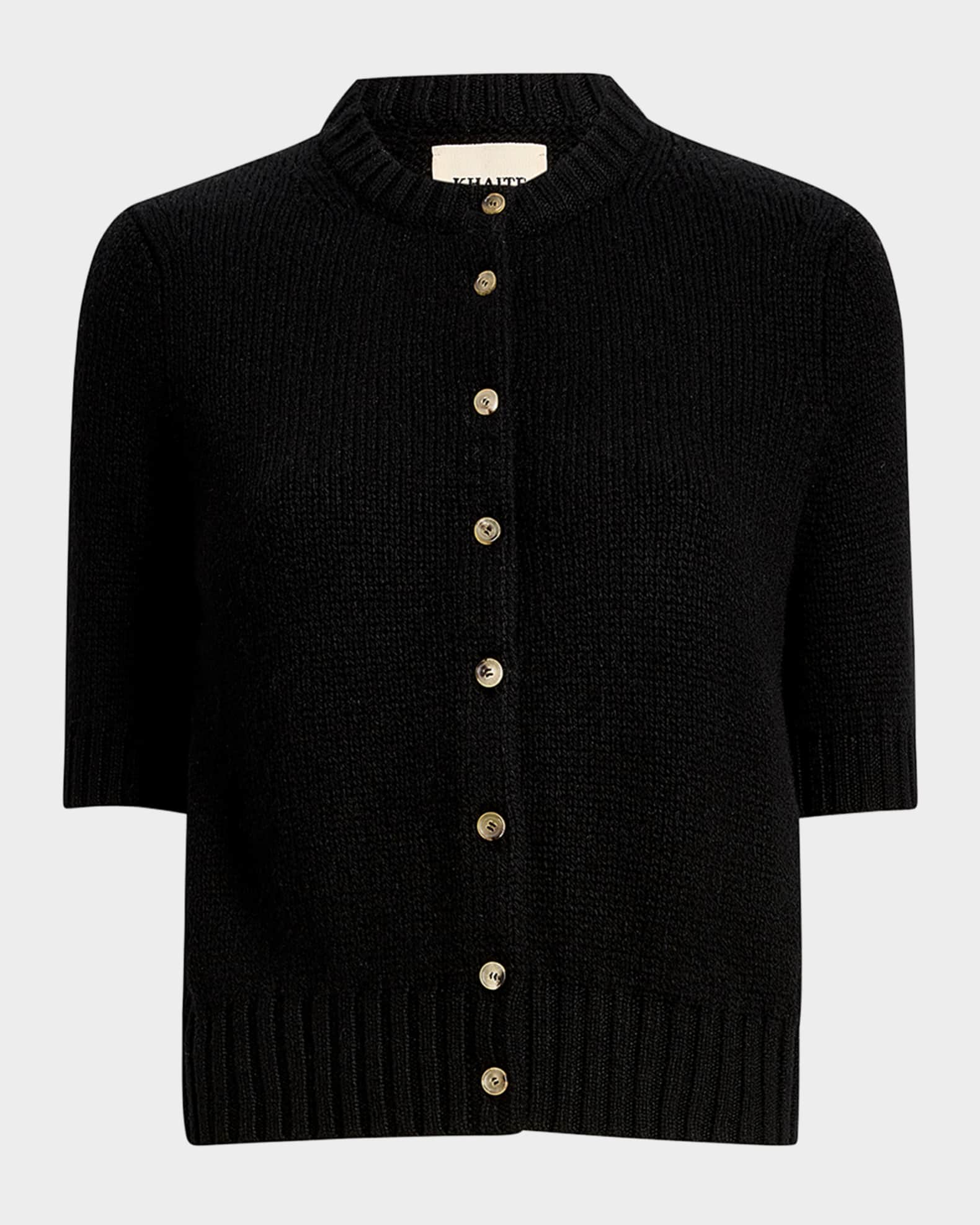 Nora Cashmere Knit Cardigan 0
