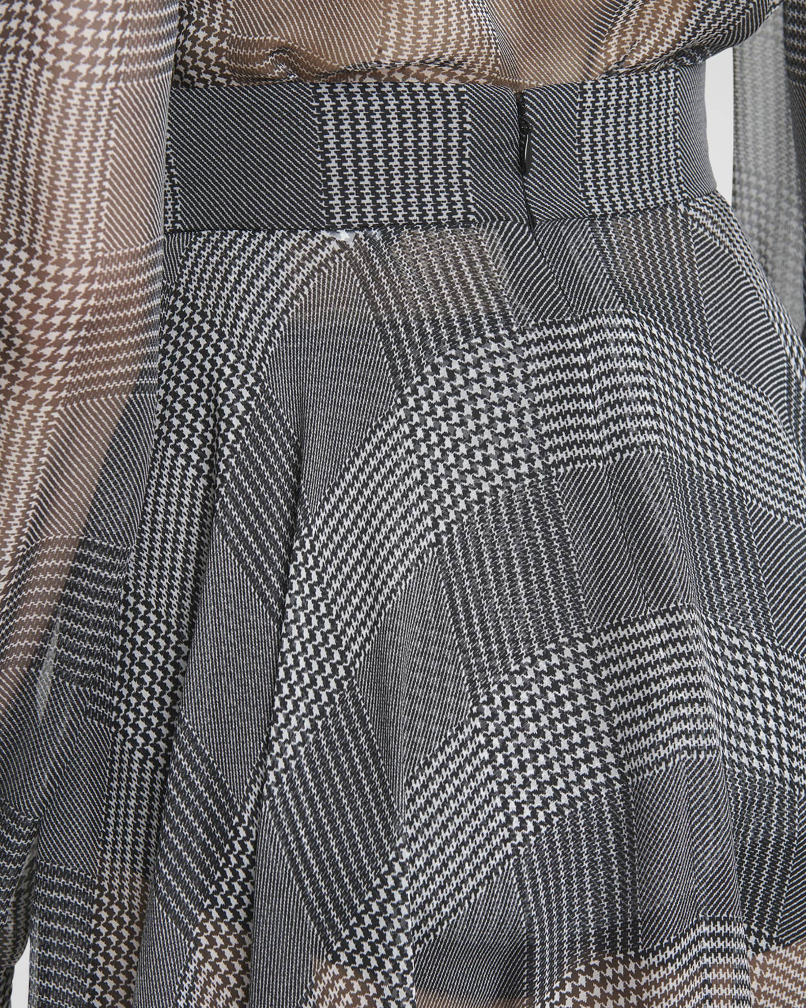 Diagonal GG Longuette Skirt