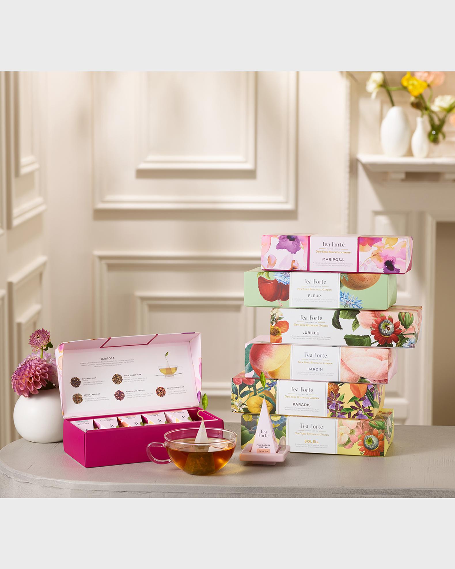 Tea Forte Mariposa Petite Presentation Tea Box | Neiman Marcus