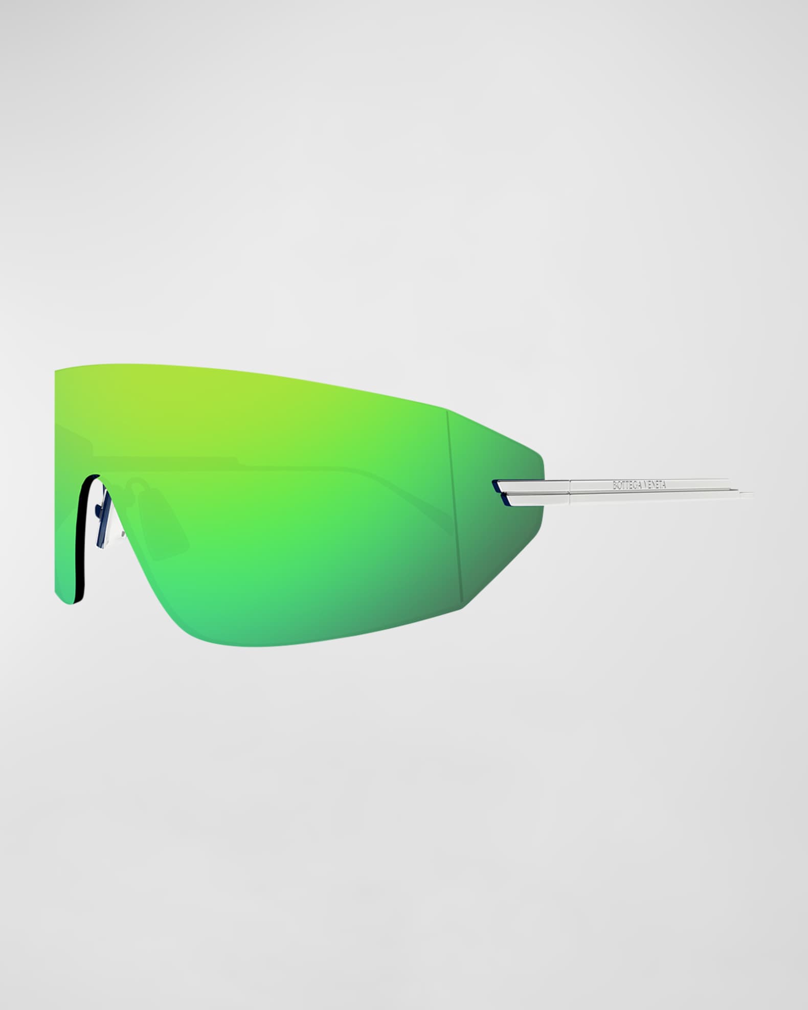 Rimless Metal Shield Sunglasses  1