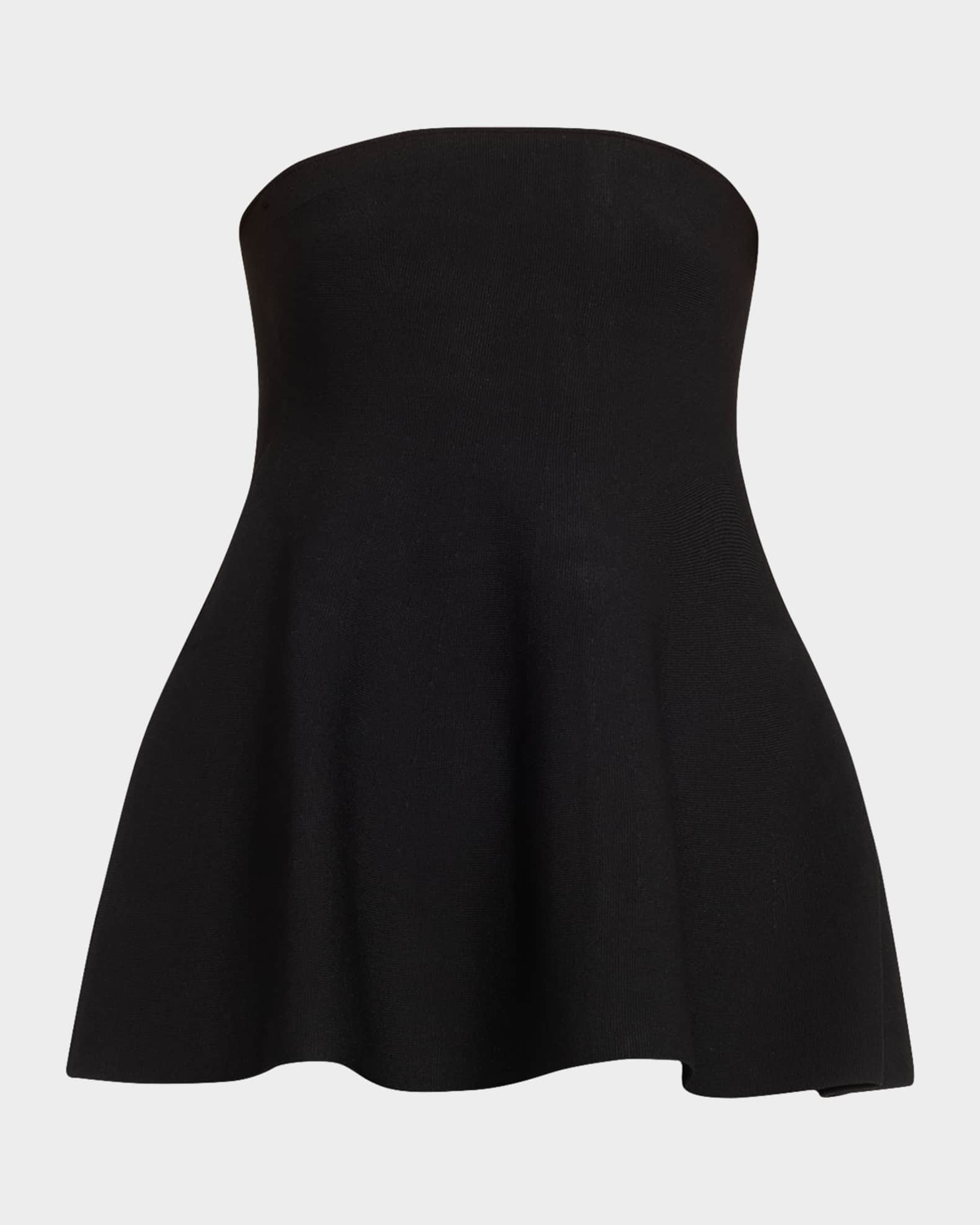 Ioanna Strapless Peplum Top 0