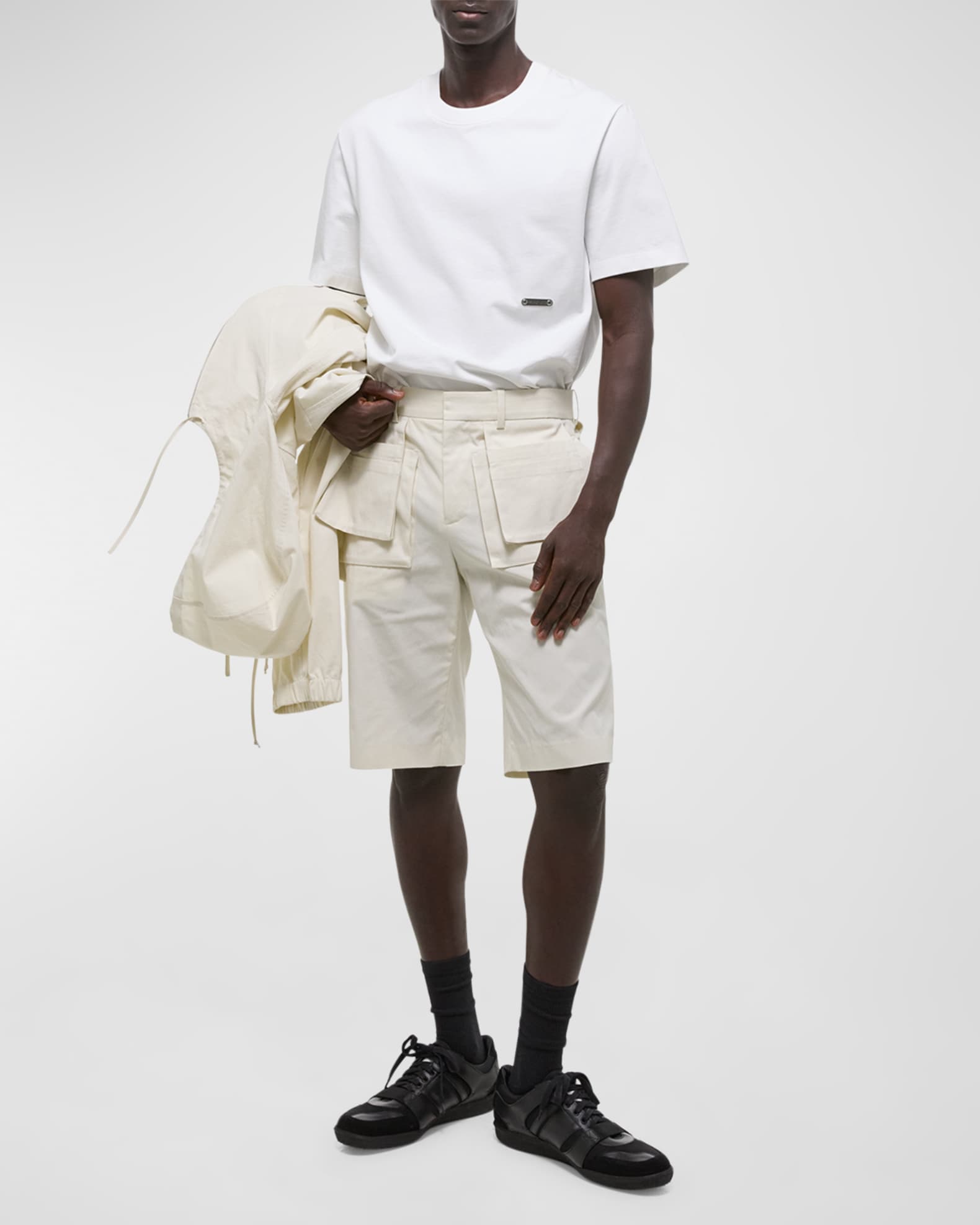 Men s Long Cargo Shorts