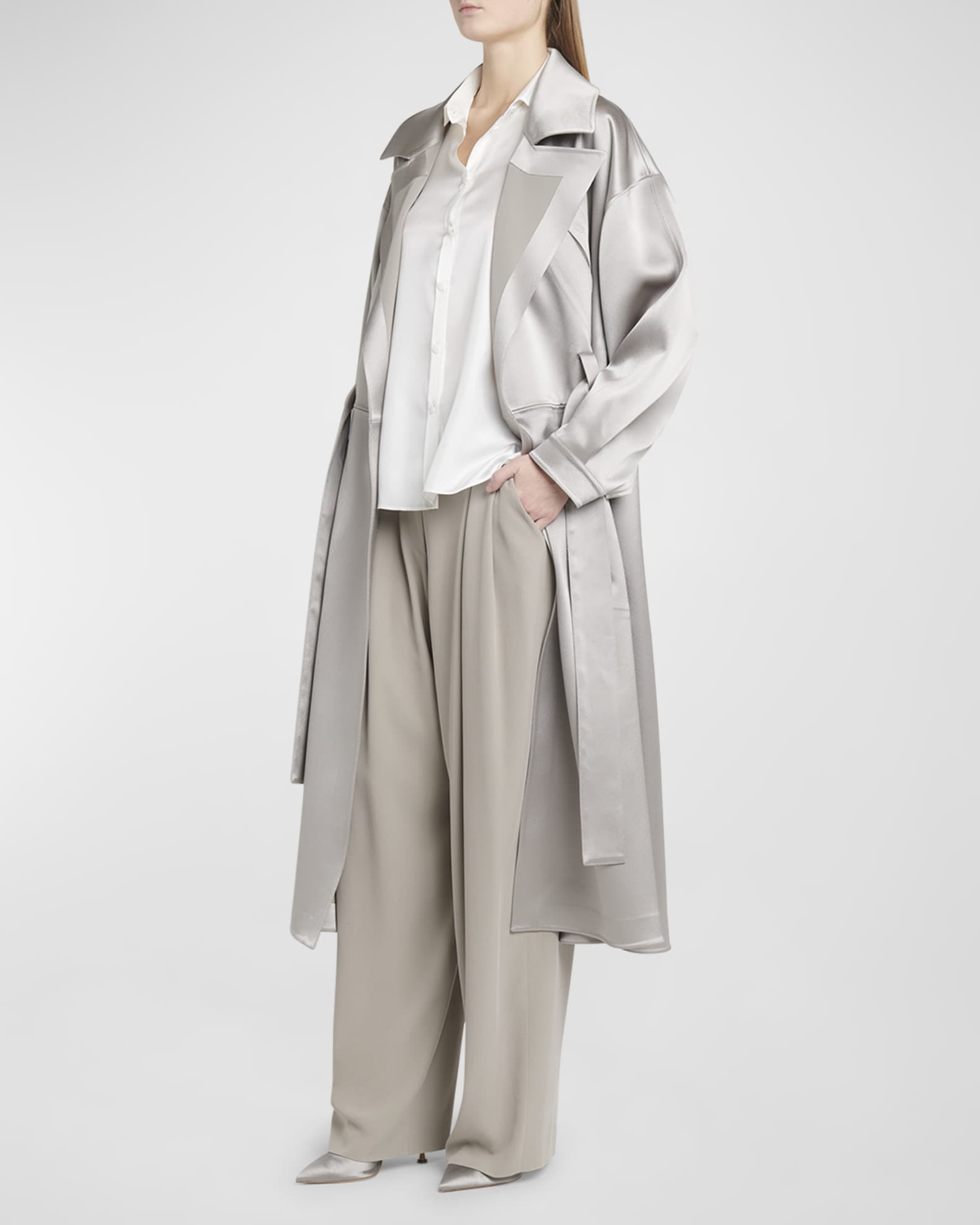 Armani trench coat cheap