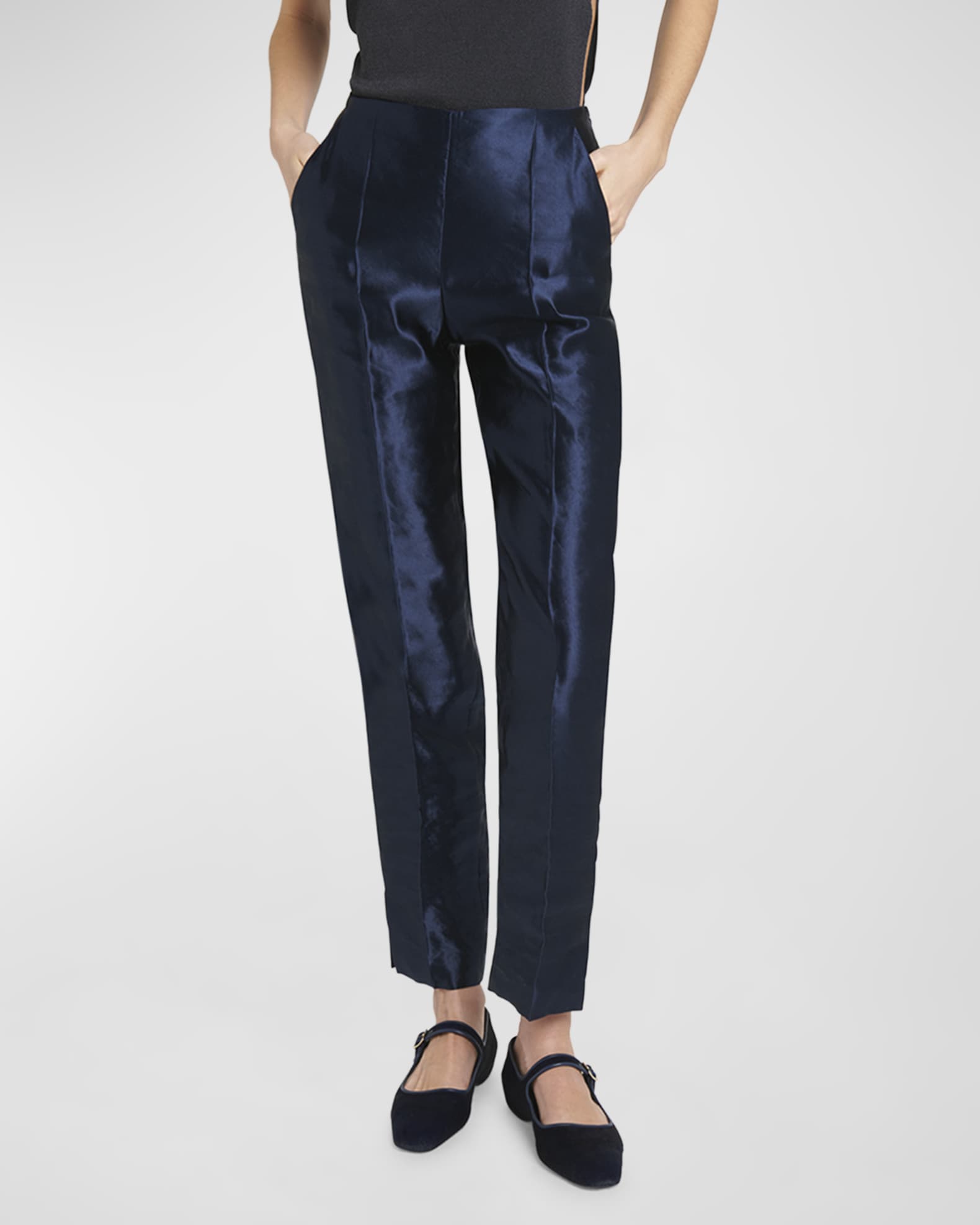 GIORGIO ARMANI SILK LINEN SHORTS main image 1
