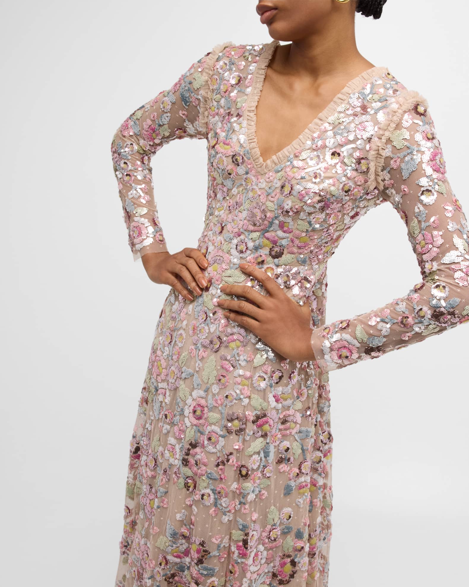 Needle and thread paradise rose dress clearance