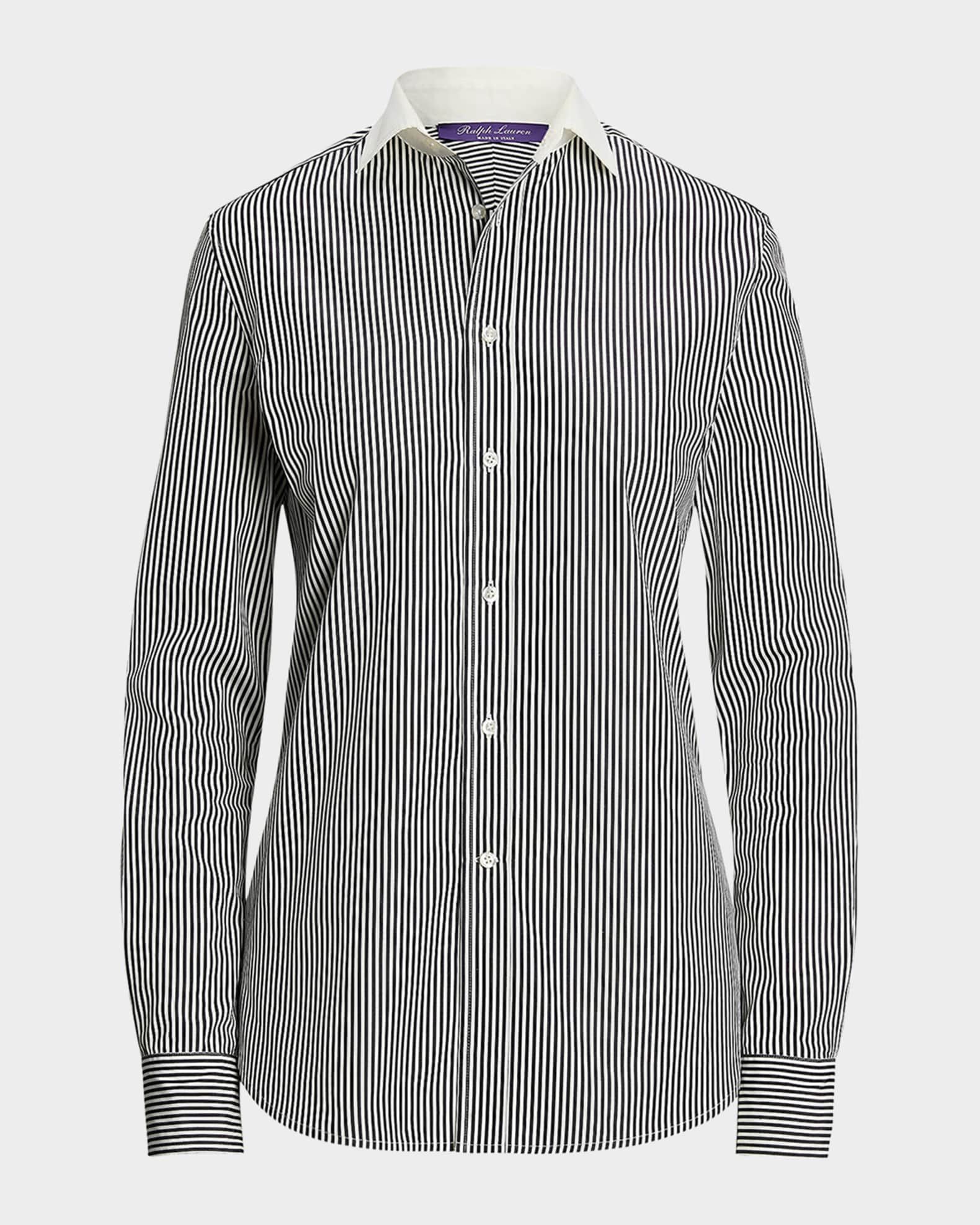 Ralph Lauren Collection Destry Bengal Striped Button-Down Shirt
