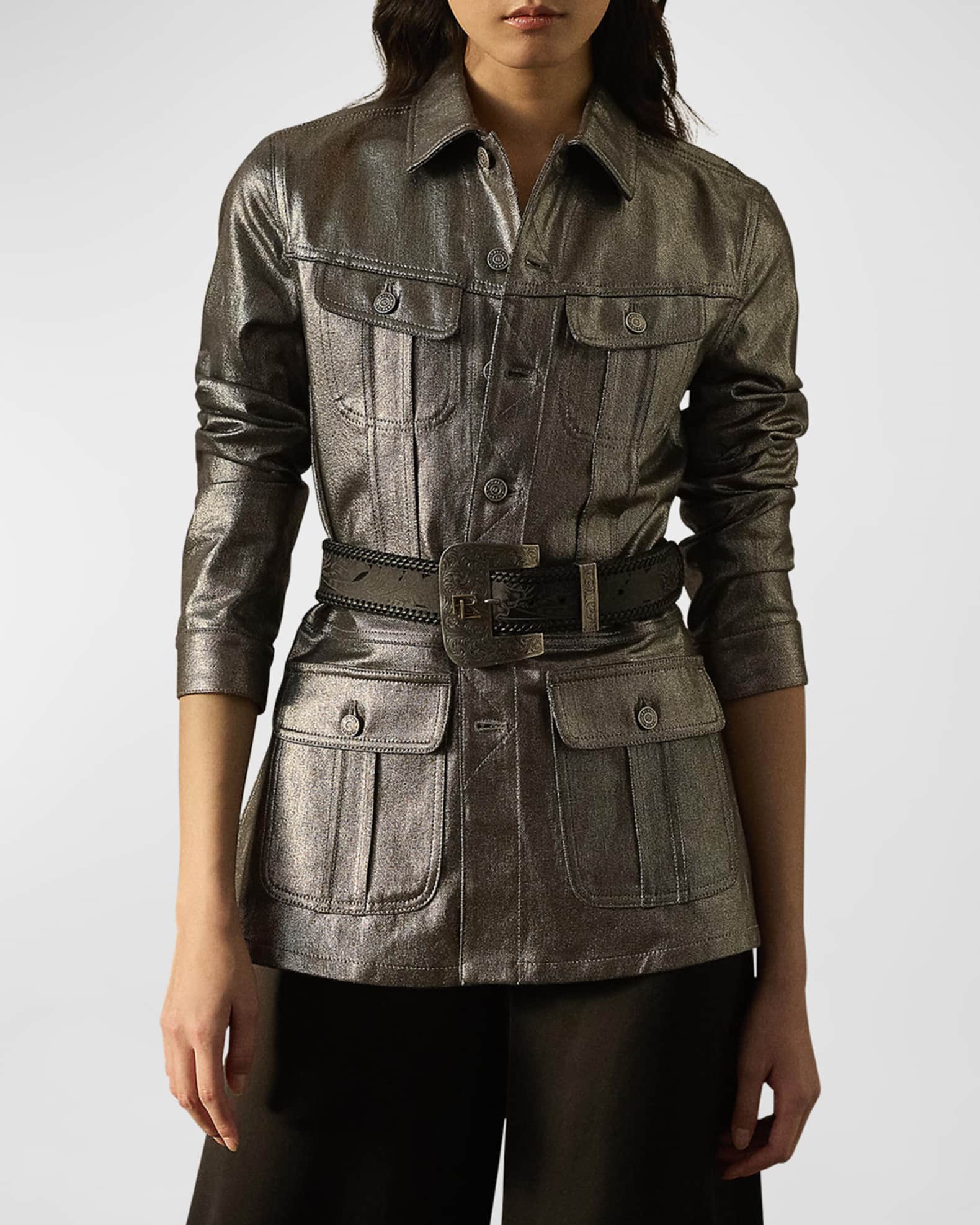 Safari jacket ralph lauren discount