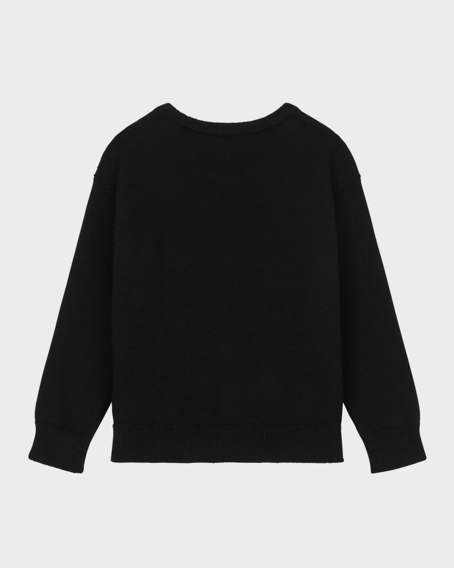 Boy's Oversized Logo-Print Sweatshirt, Size 8-14 1