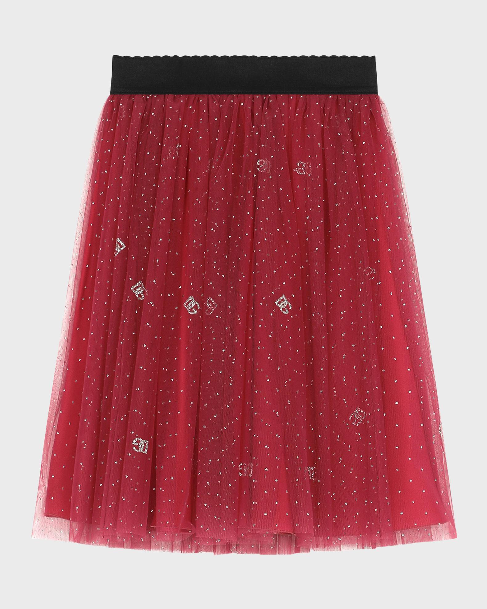 Girl's Tulle Skirt with Scattered DG | Neiman Marcus