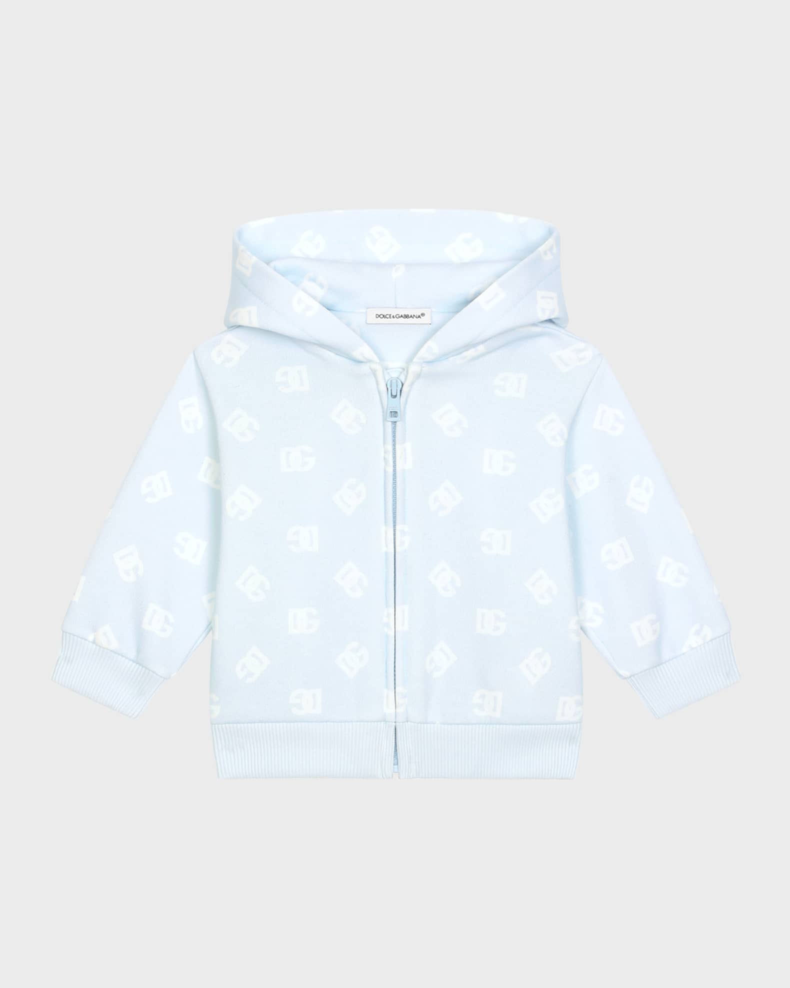 Boy's Interlocked Logo-Print Hoodie 0