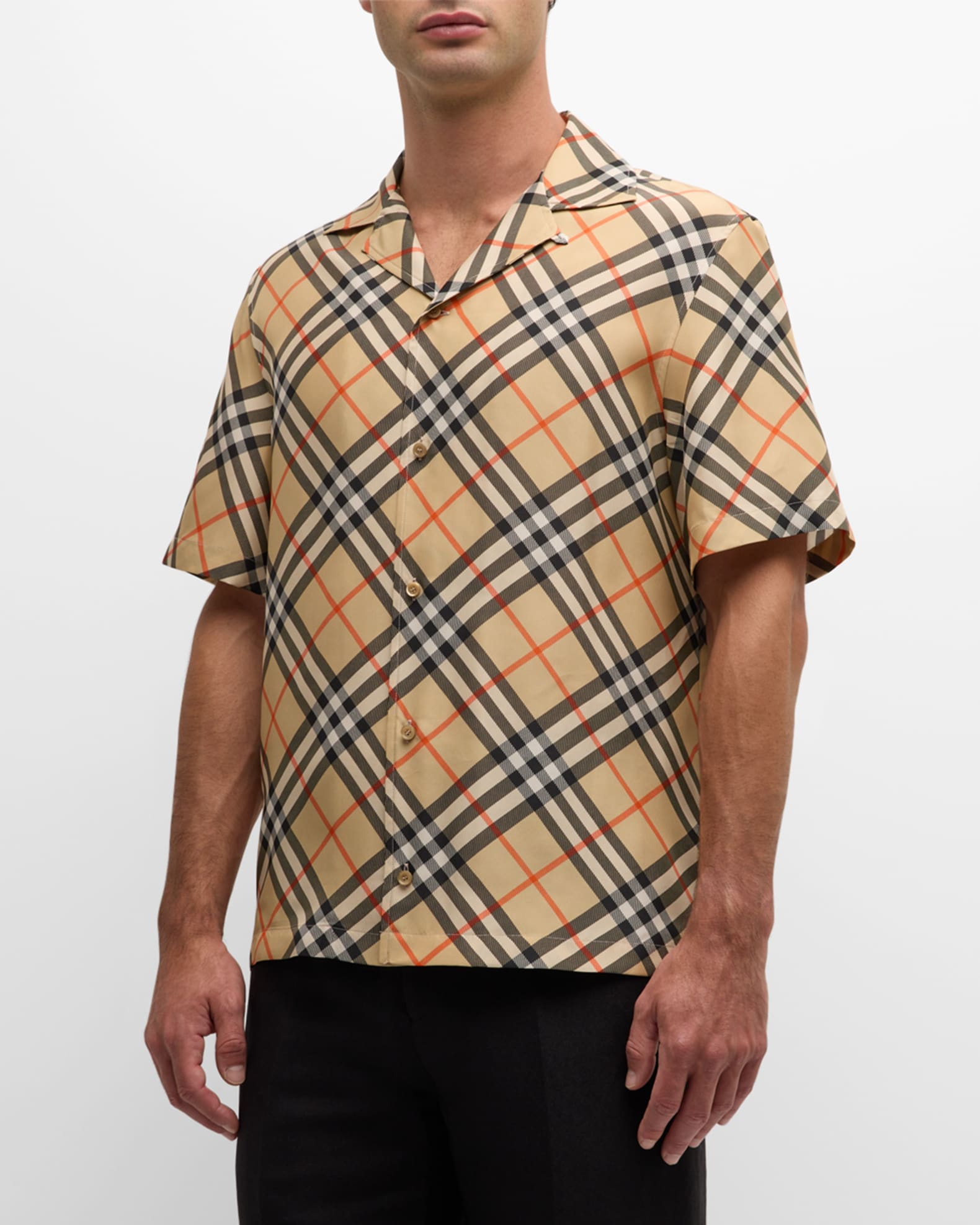 Men s Check Camp Shirt