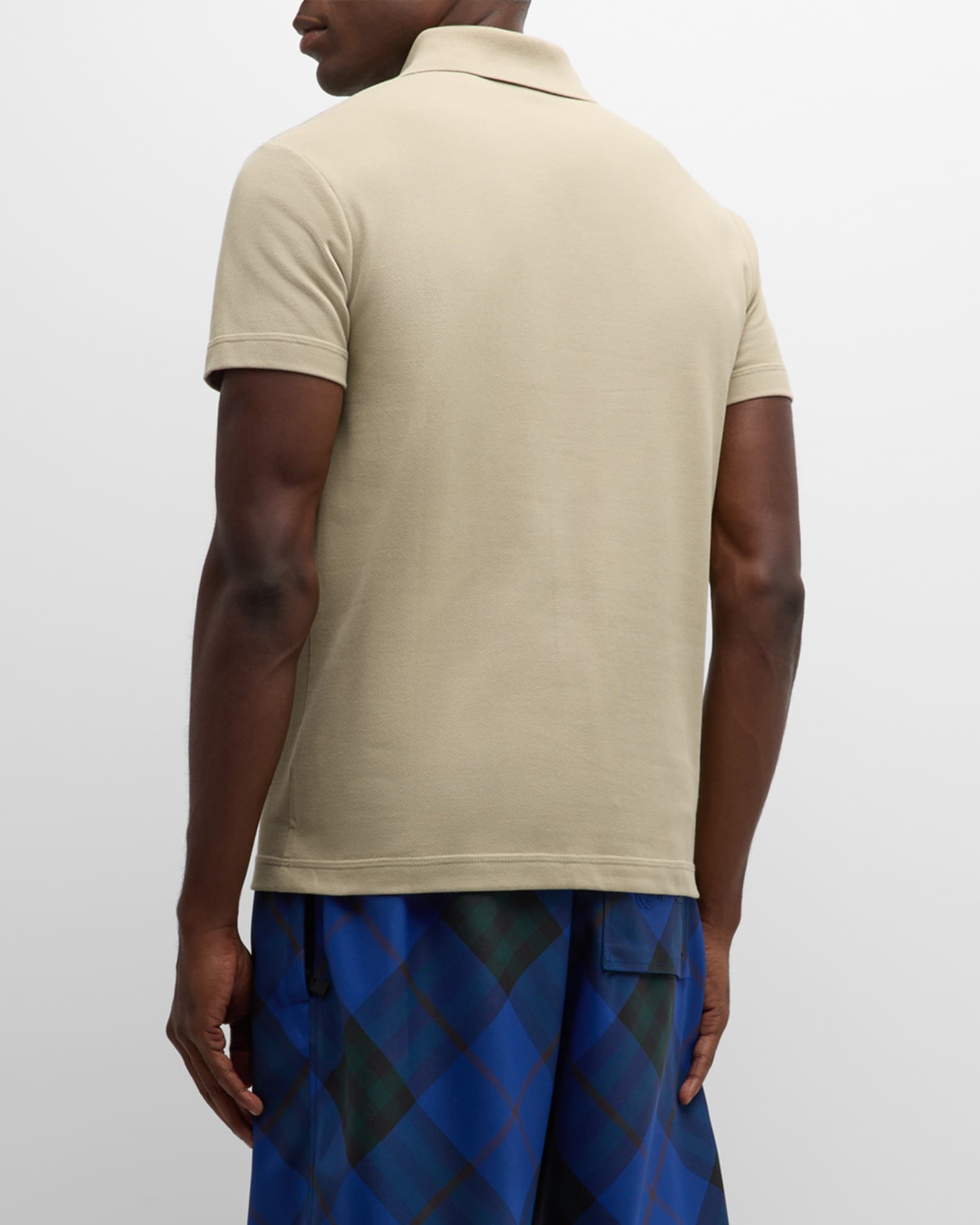 Burberry Men's EKD Logo Polo Shirt | Neiman Marcus Burberry Men's EKD Logo Polo Shirt | Neiman Marcus