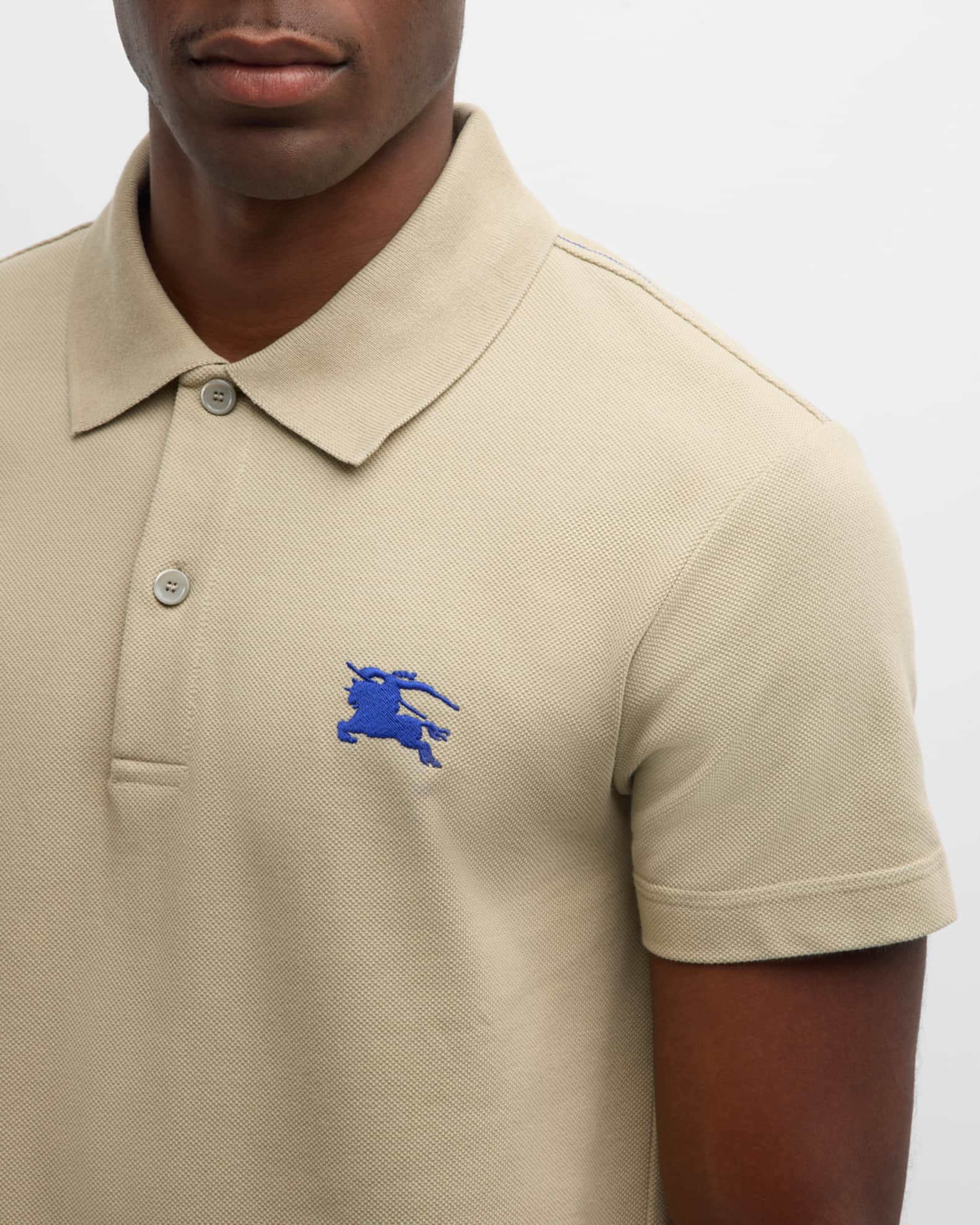 Burberry metal logo polo 2025