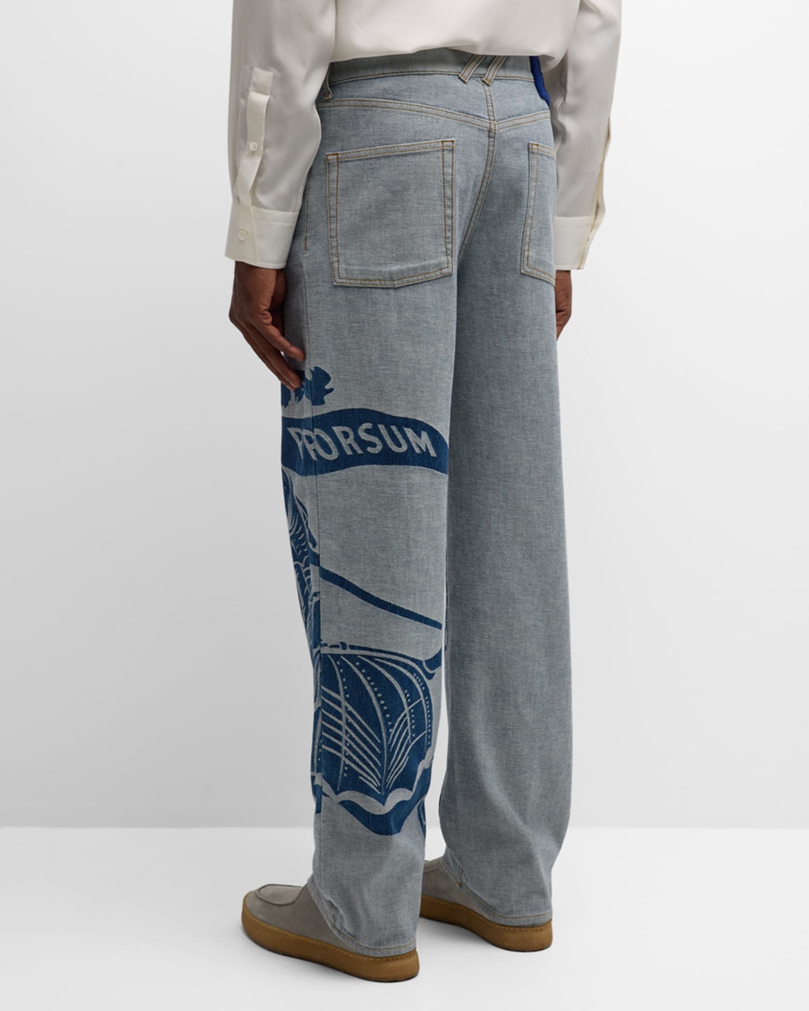 Burberry Men s EKD Loose Fit Jeans Neiman Marcus