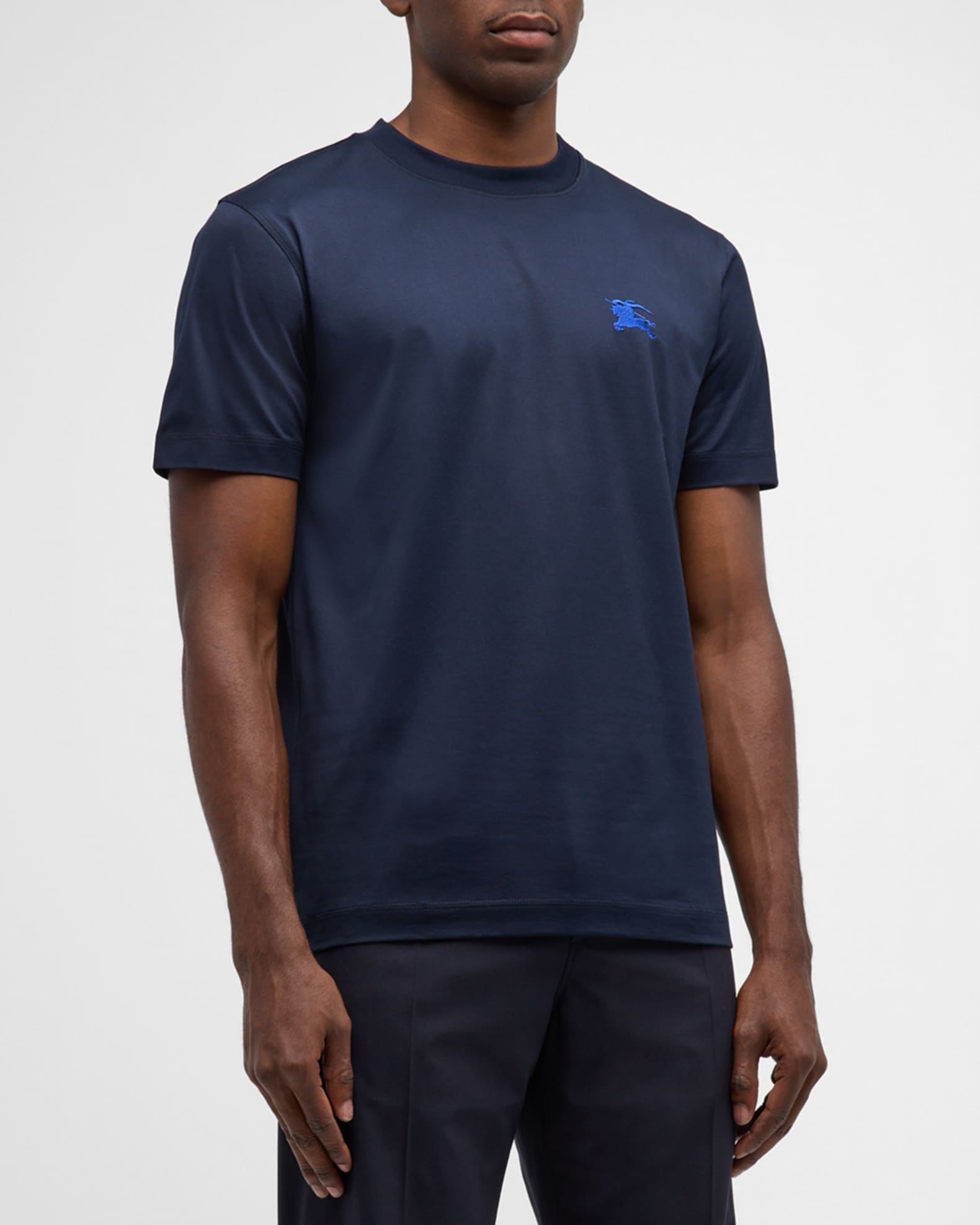 Burberry EKD TB-monogram Silk Shorts | Blue | FARFETCH