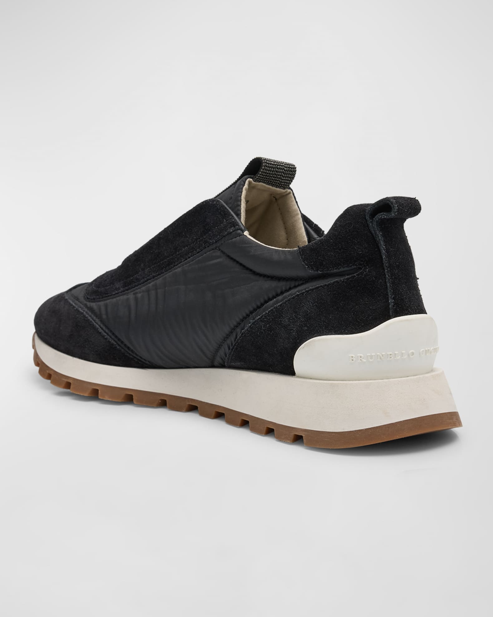 BRUNELLO CUCINELLI モニーレスニーカー Brunello Cucinelli Monili Laceless Trainer Sneakers | Neiman Marcus