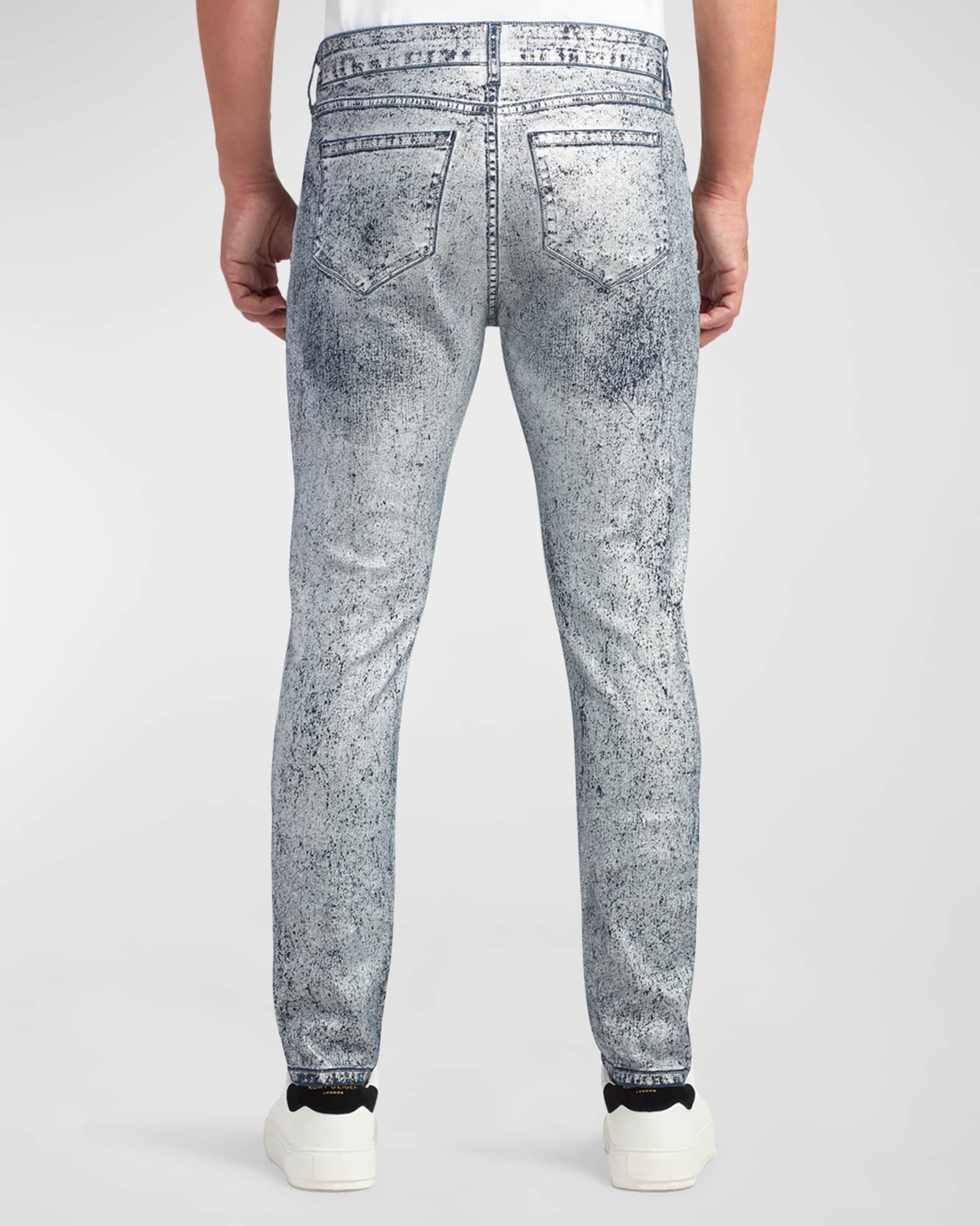 Men's Silver Haze Skinny Jeans 1