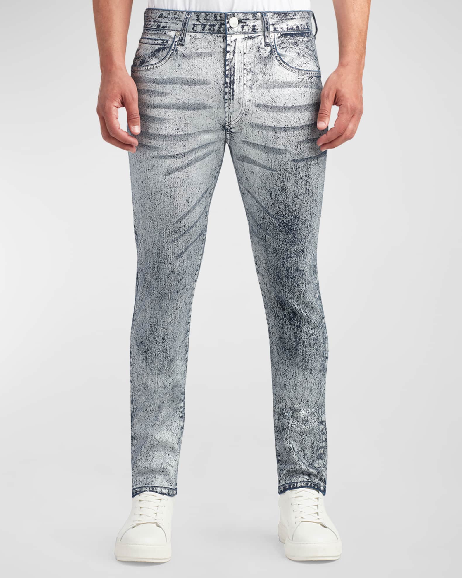Men's Silver Haze Skinny Jeans 0