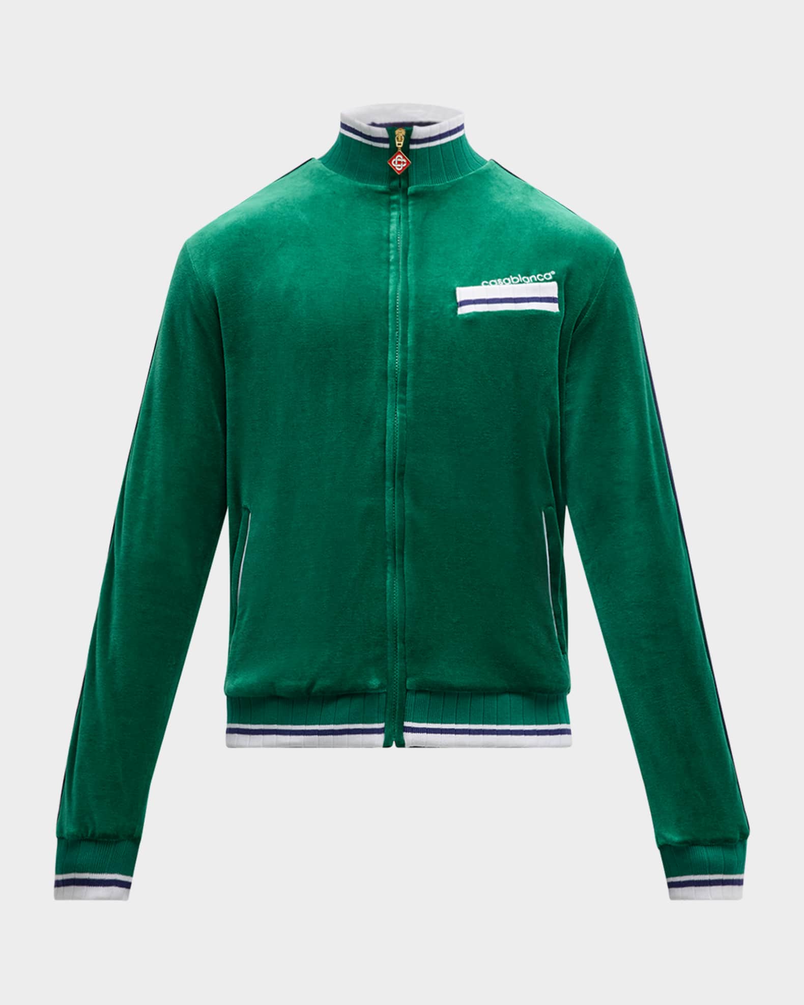Men s Velour Track Jacket