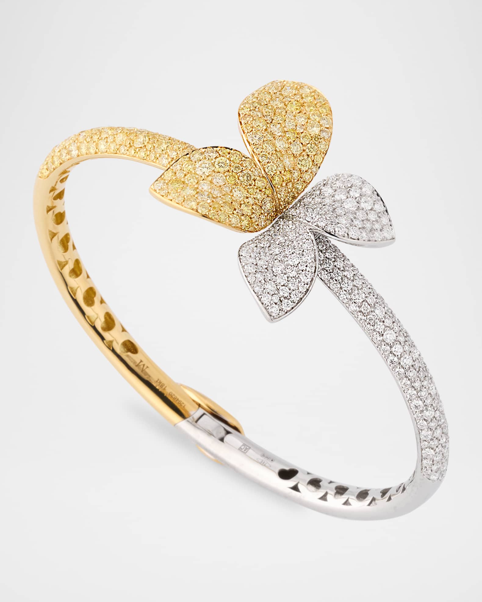 Pasquale Bruni Giardini Segreti 18K Gold Bracelet with Yellow and