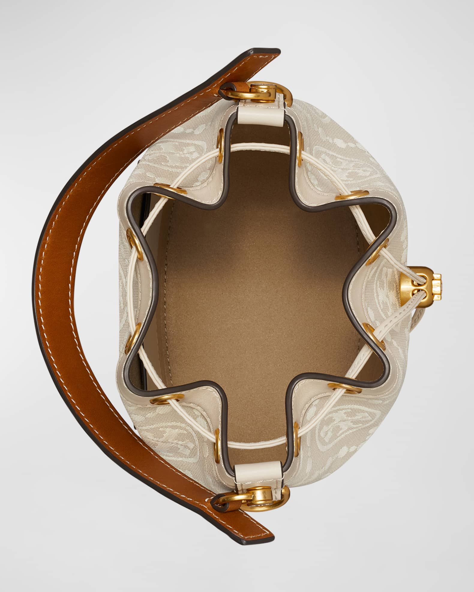 Tory Burch T Monogram Bucket Bag