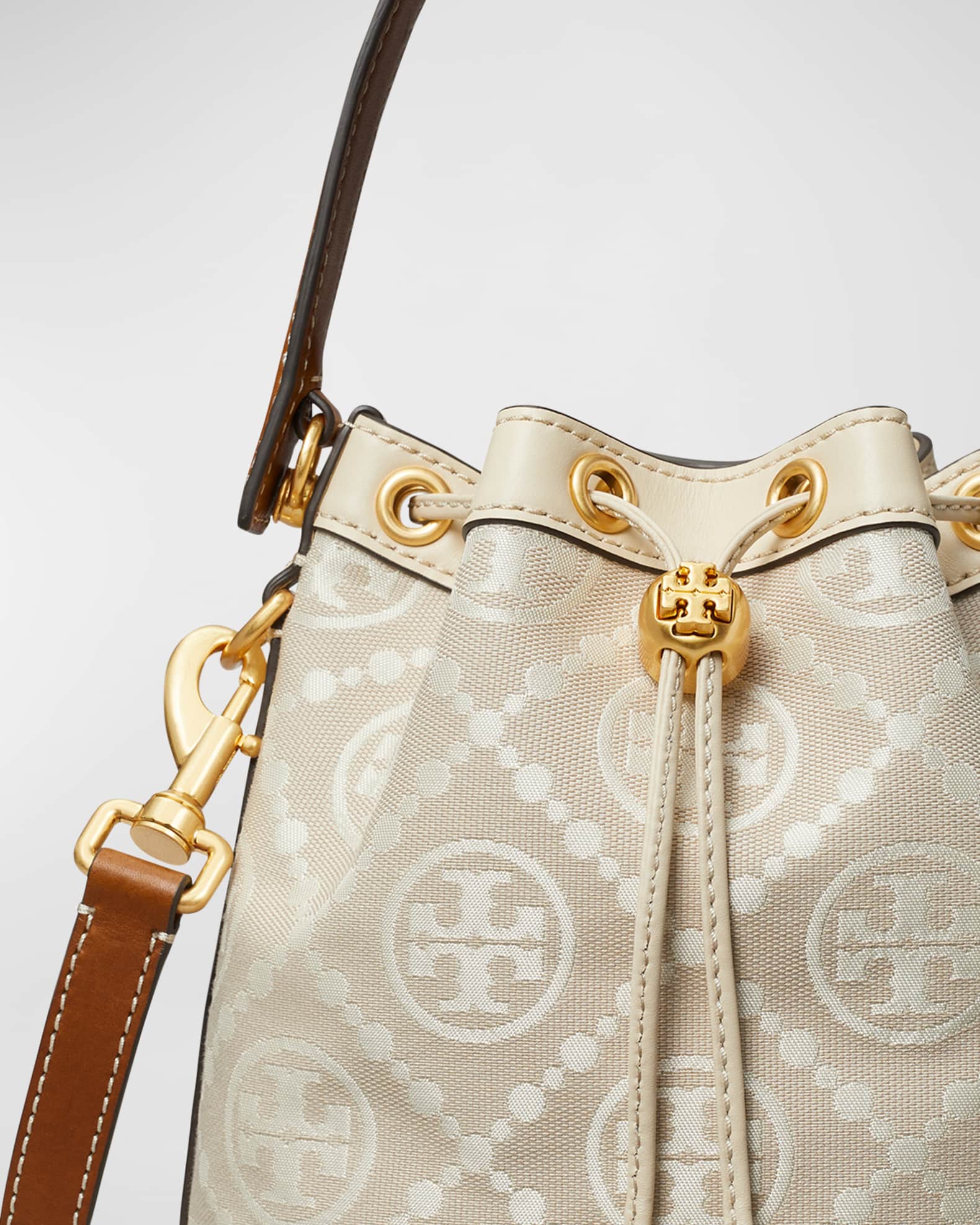 Tory burch drawstring bucket bag outlet