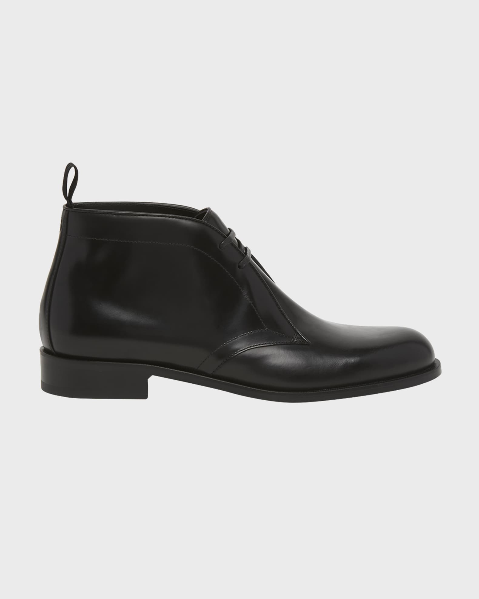 Men's Bull Leather Chukka Boots 0