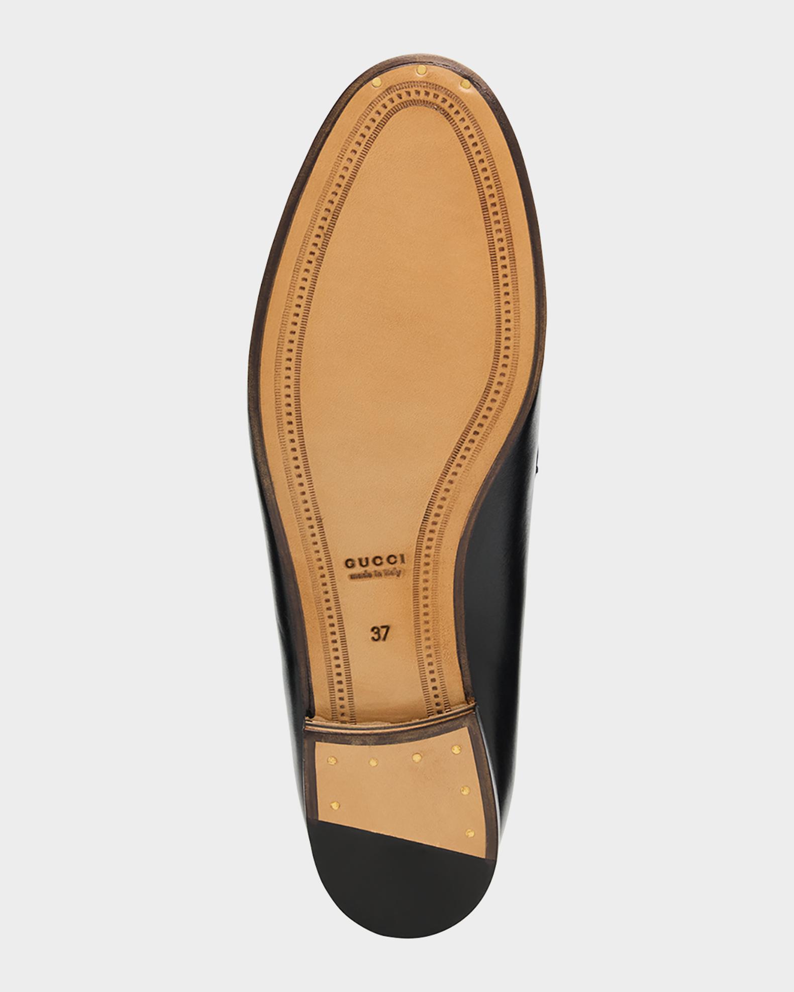 Gucci Jordaan Leather Horsebit Loafers | Neiman Marcus