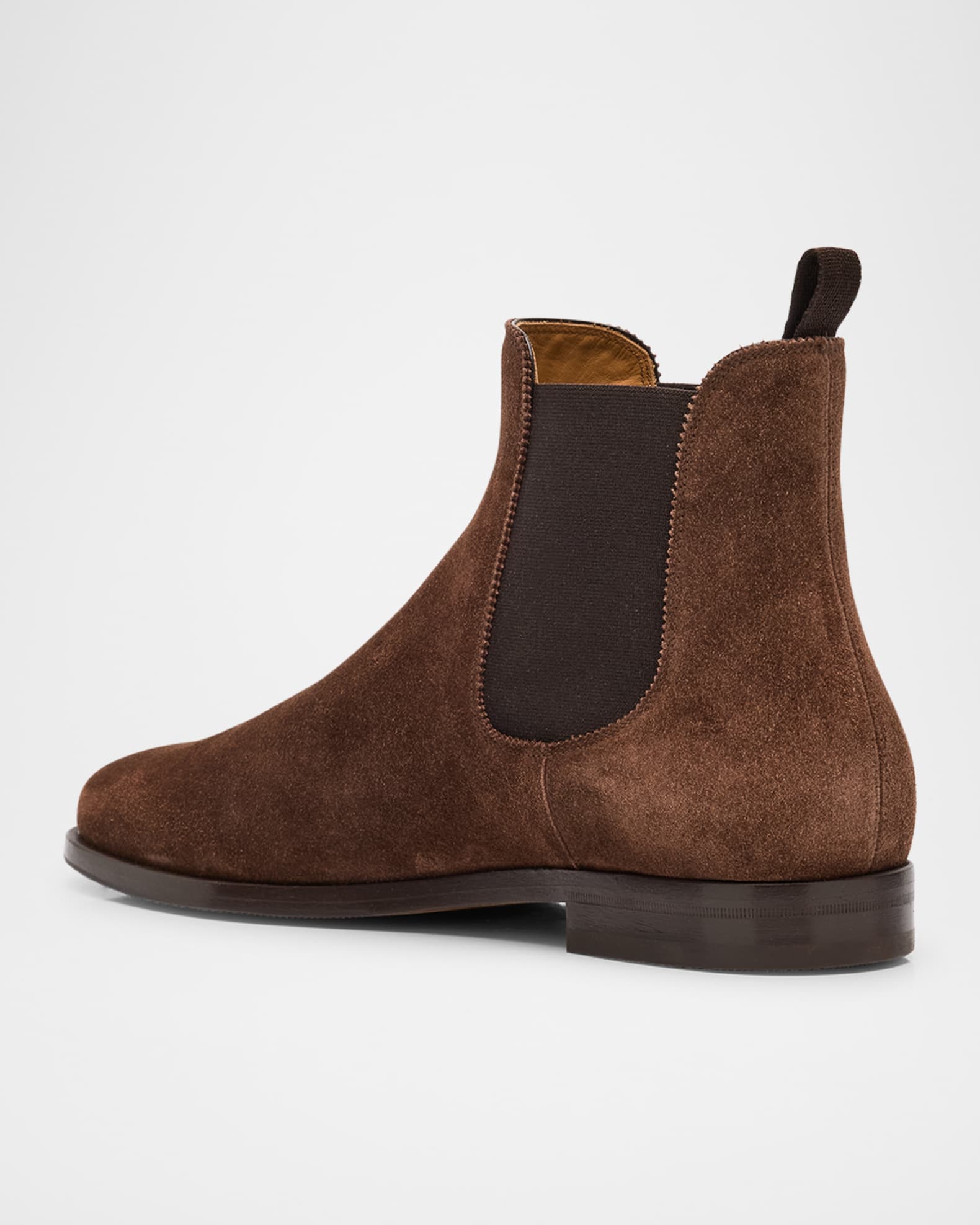 Ralph Lauren Purple Label Men's Grantly Suede Mid-Cut